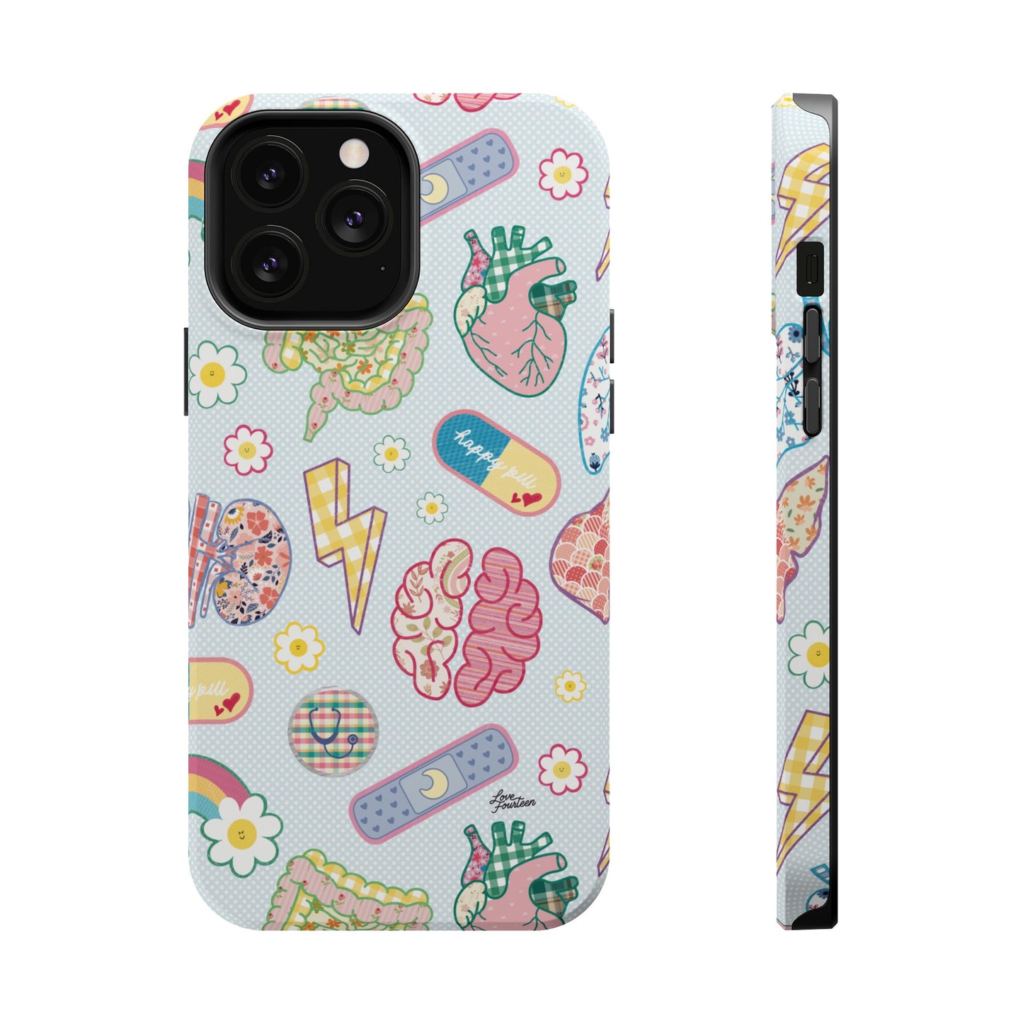 Patchwork Anatomy iPhone Case - Magnetic Tough Case (Free U.S. Shipping)