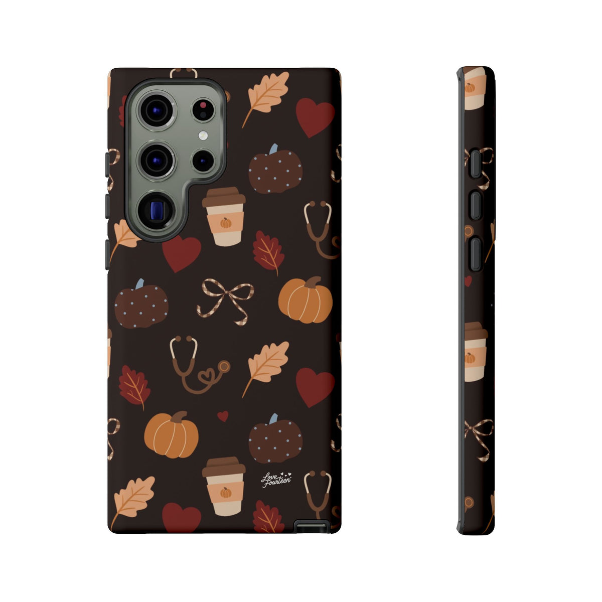 Pumpkin Espresso Samsung Galaxy Phone Case - (Free U.S. Shipping)