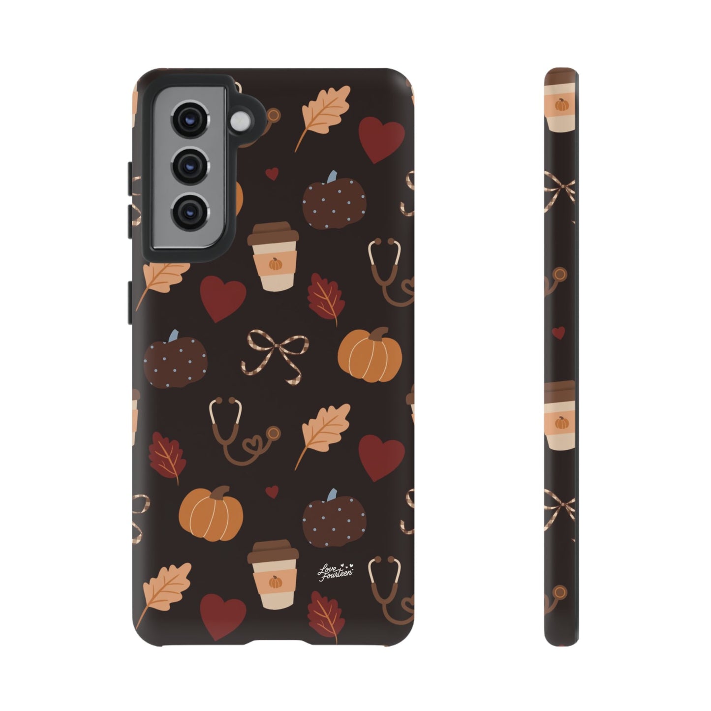 Pumpkin Espresso Samsung Galaxy Phone Case - (Free U.S. Shipping)