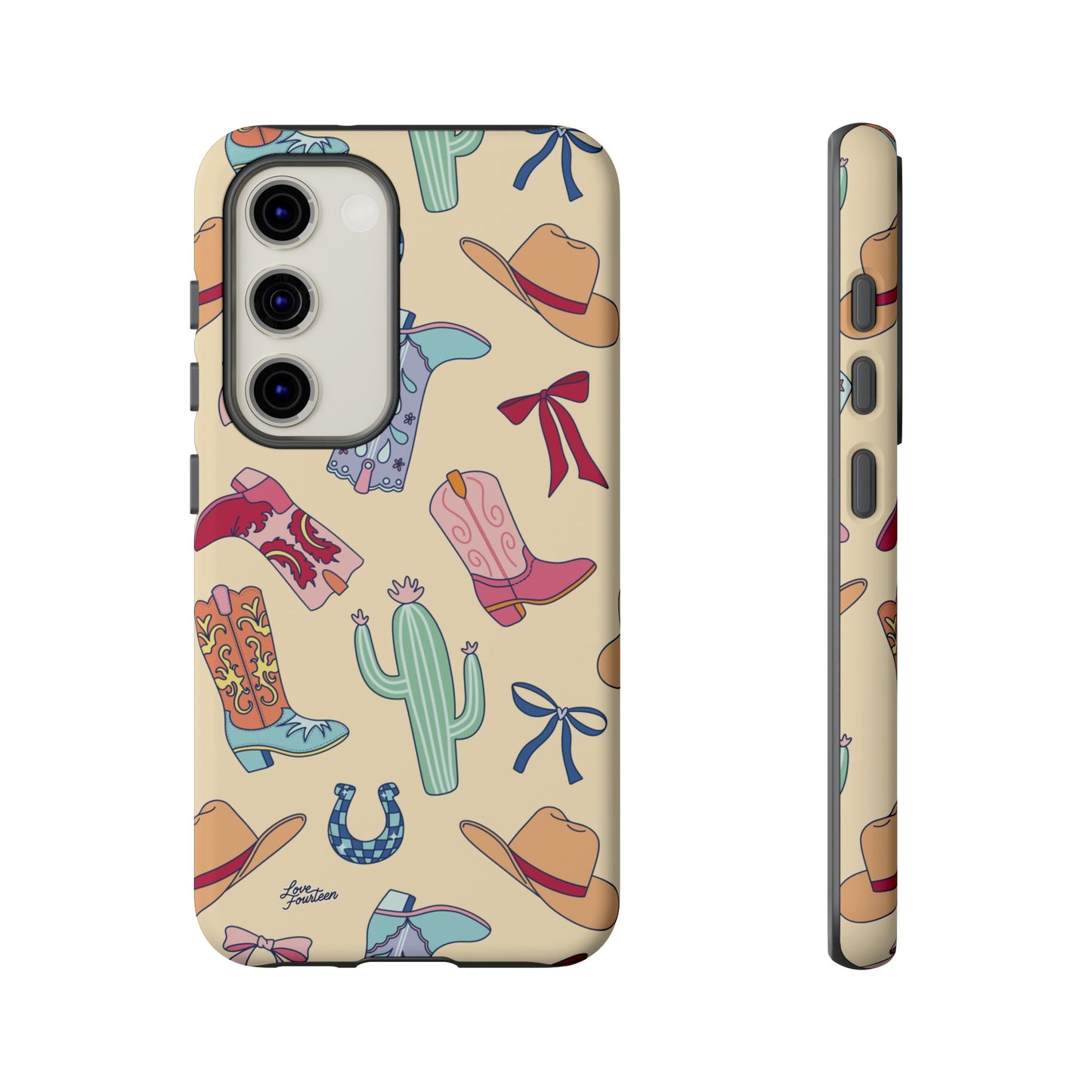 Boots & Bows Samsung Galaxy Phone Case (Free U.S. Shipping)