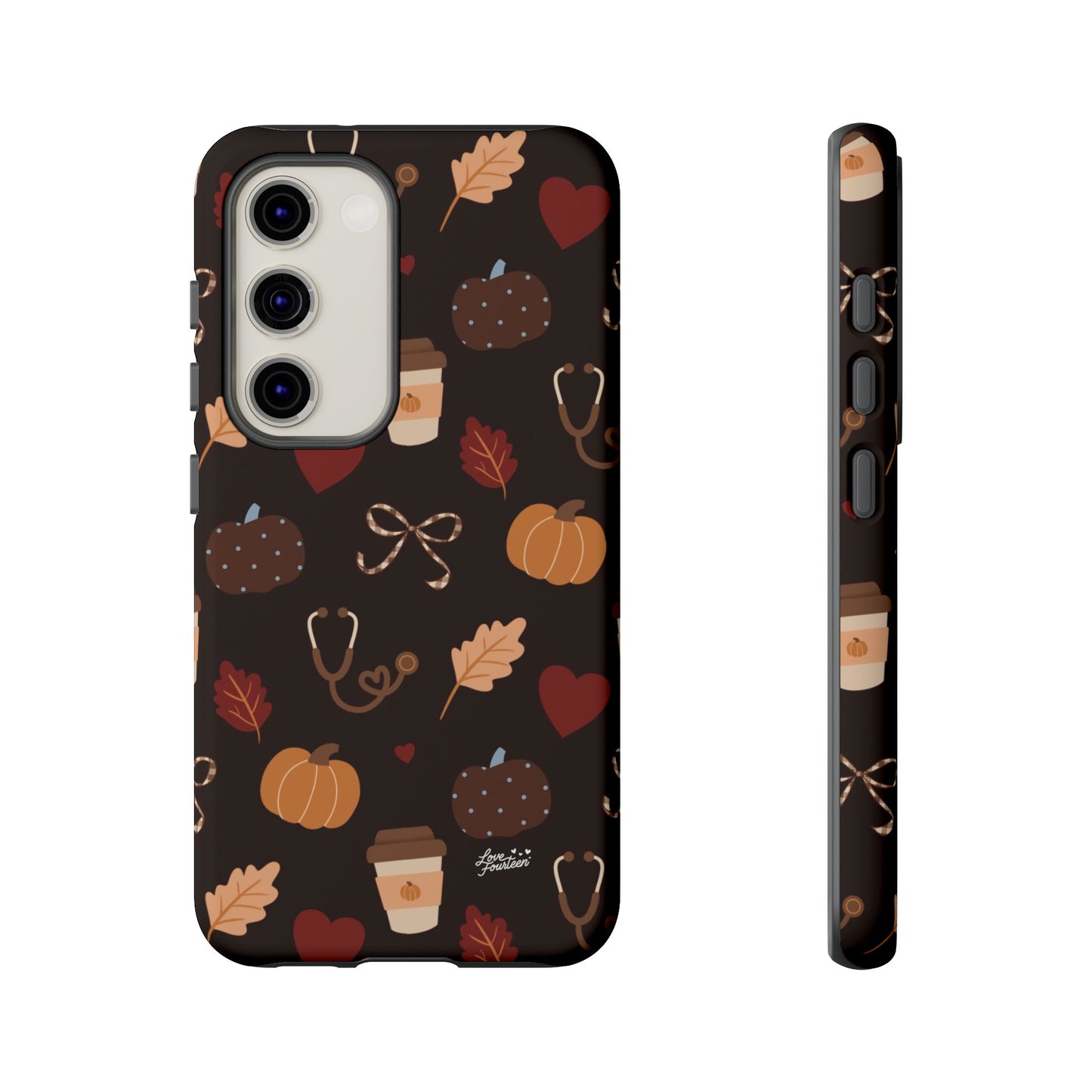 Pumpkin Espresso Samsung Galaxy Phone Case - (Free U.S. Shipping)