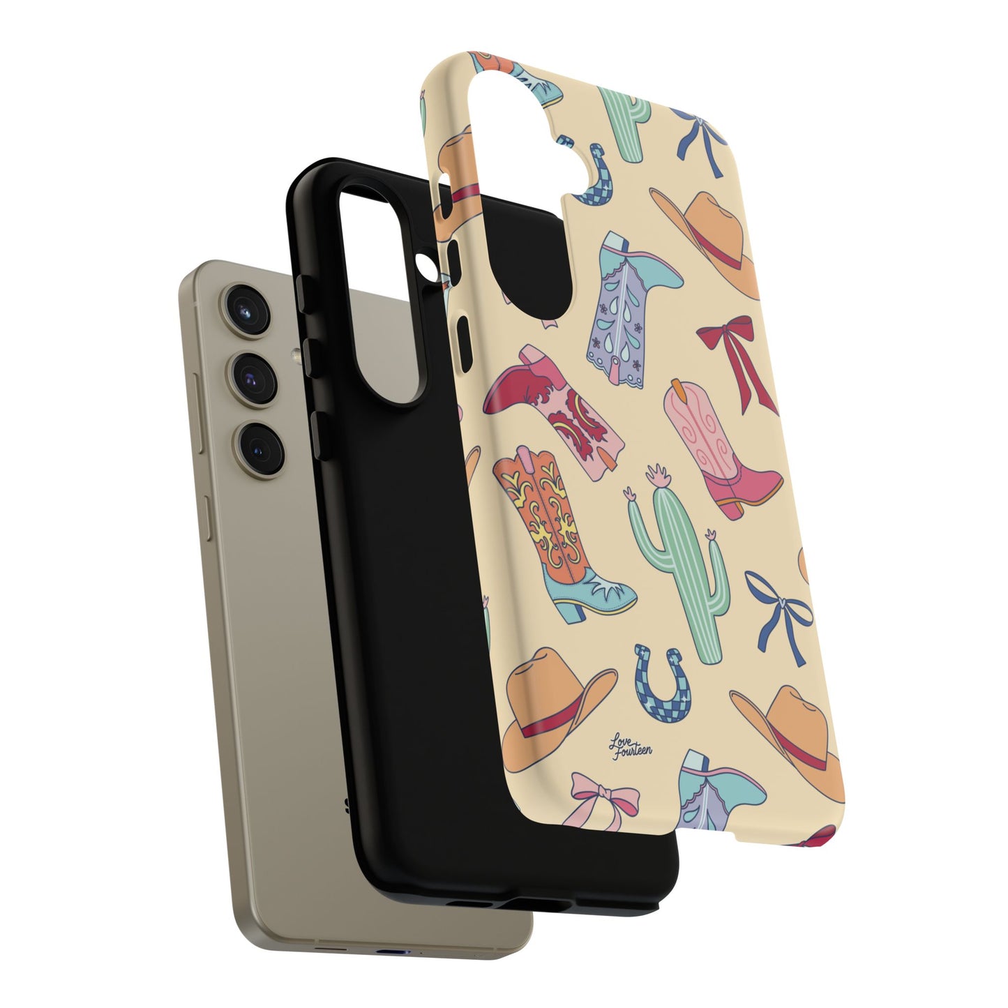 Boots & Bows Samsung Galaxy Phone Case (Free U.S. Shipping)