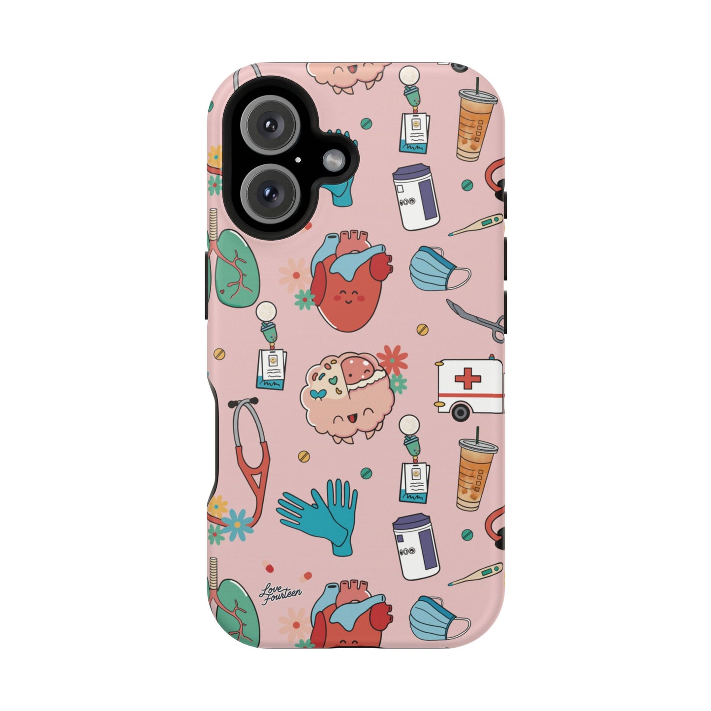 Healthcare Essentials iPhone Case - Magnetic Tough Case (Free U.S. Shipping)