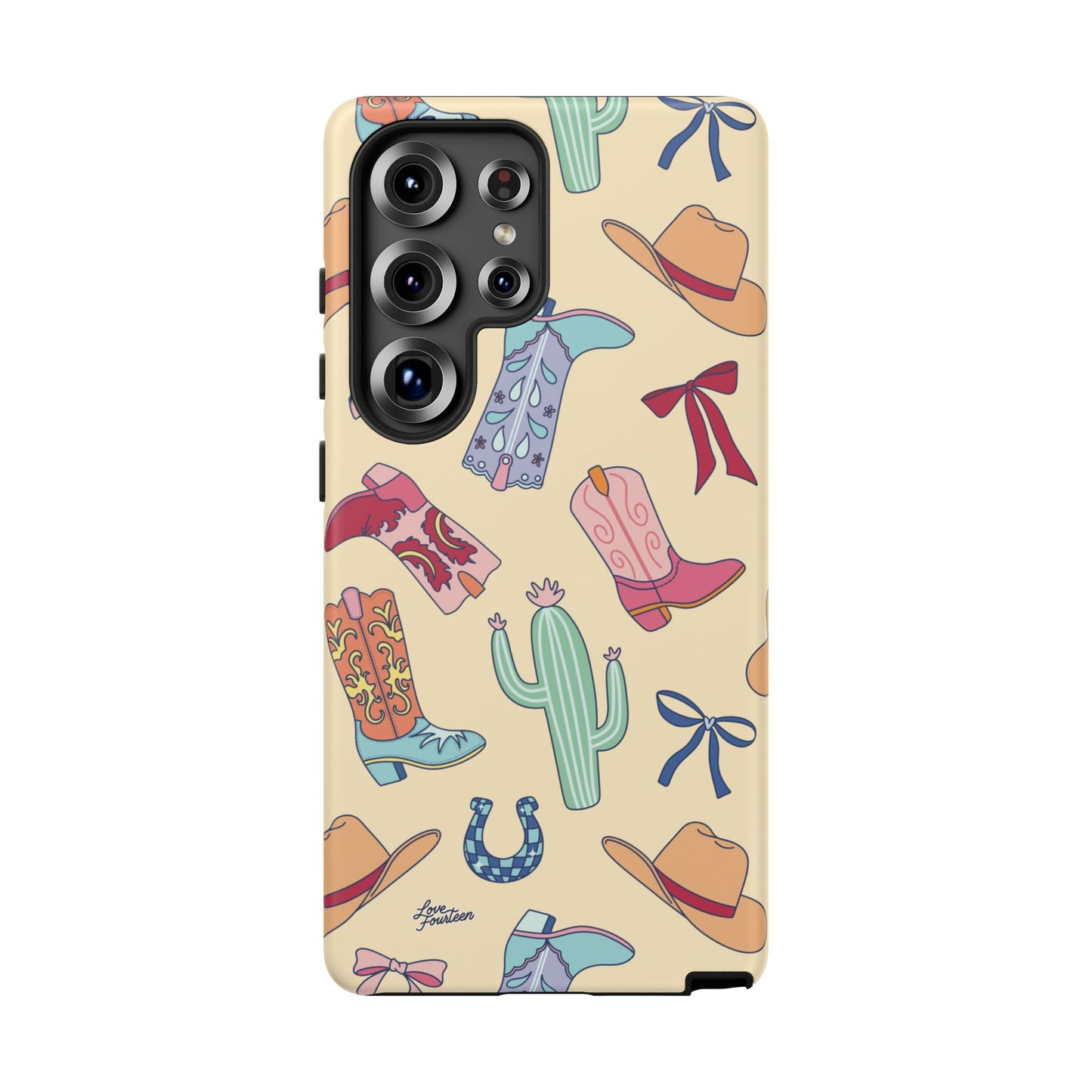 Boots & Bows Samsung Galaxy Phone Case (Free U.S. Shipping)