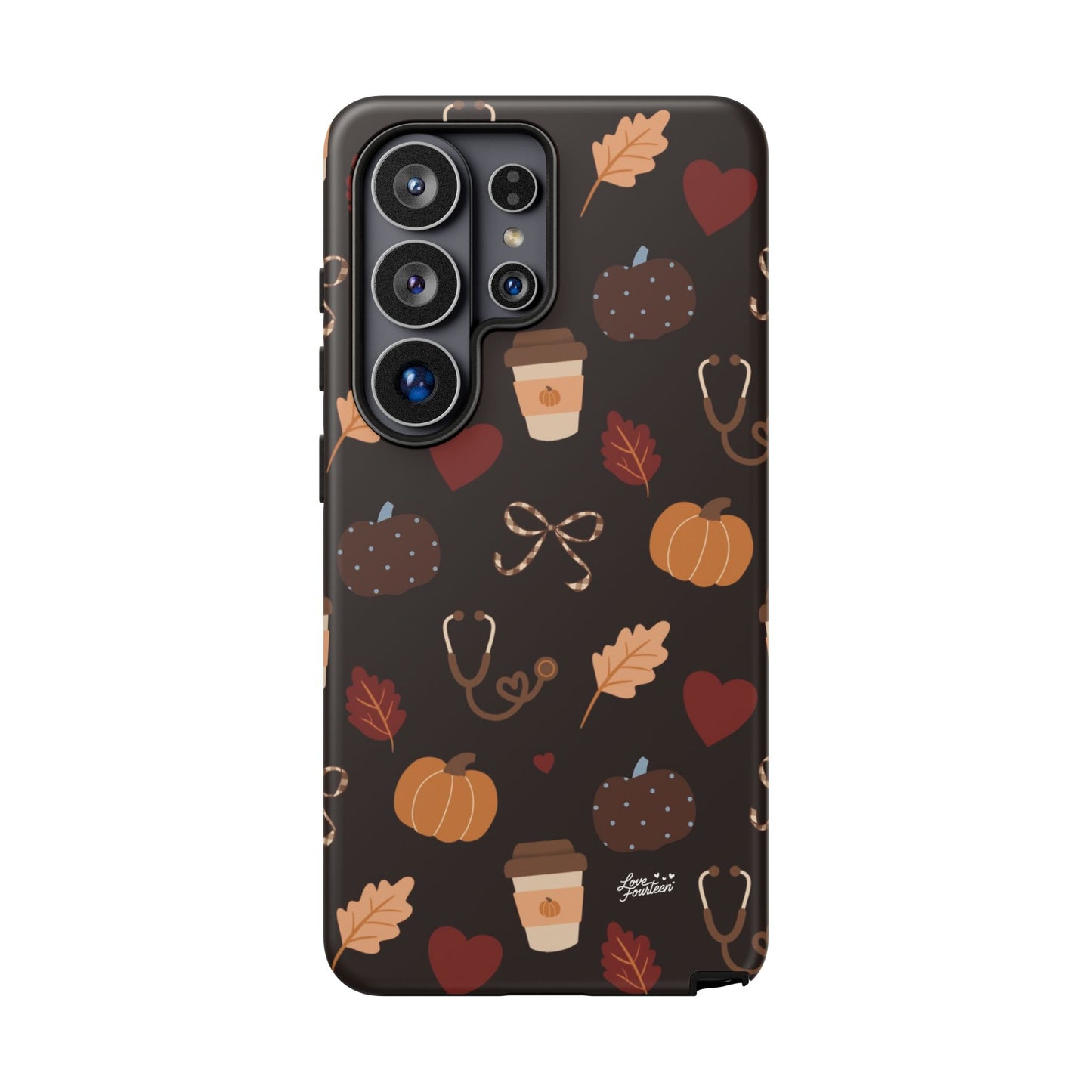 Pumpkin Espresso Samsung Galaxy Phone Case - (Free U.S. Shipping)