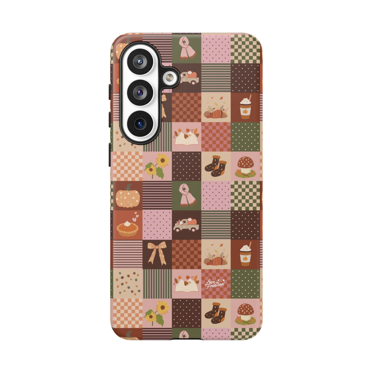 Autumn Patchwork Samsung Galaxy Phone Case - (Free U.S. Shipping)