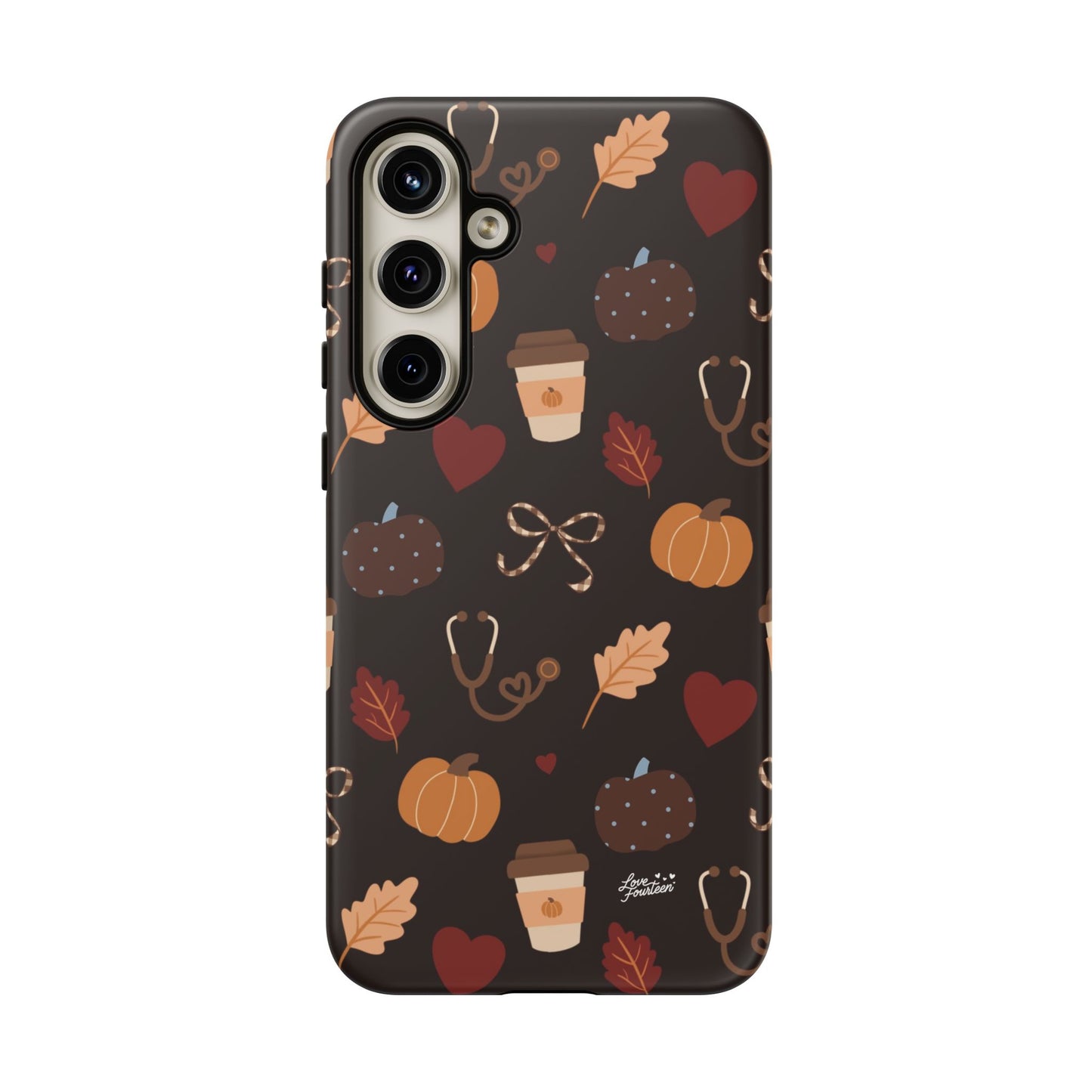 Pumpkin Espresso Samsung Galaxy Phone Case - (Free U.S. Shipping)