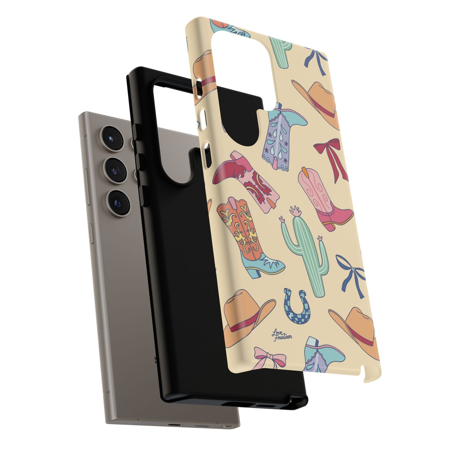 Boots & Bows Samsung Galaxy Phone Case (Free U.S. Shipping)
