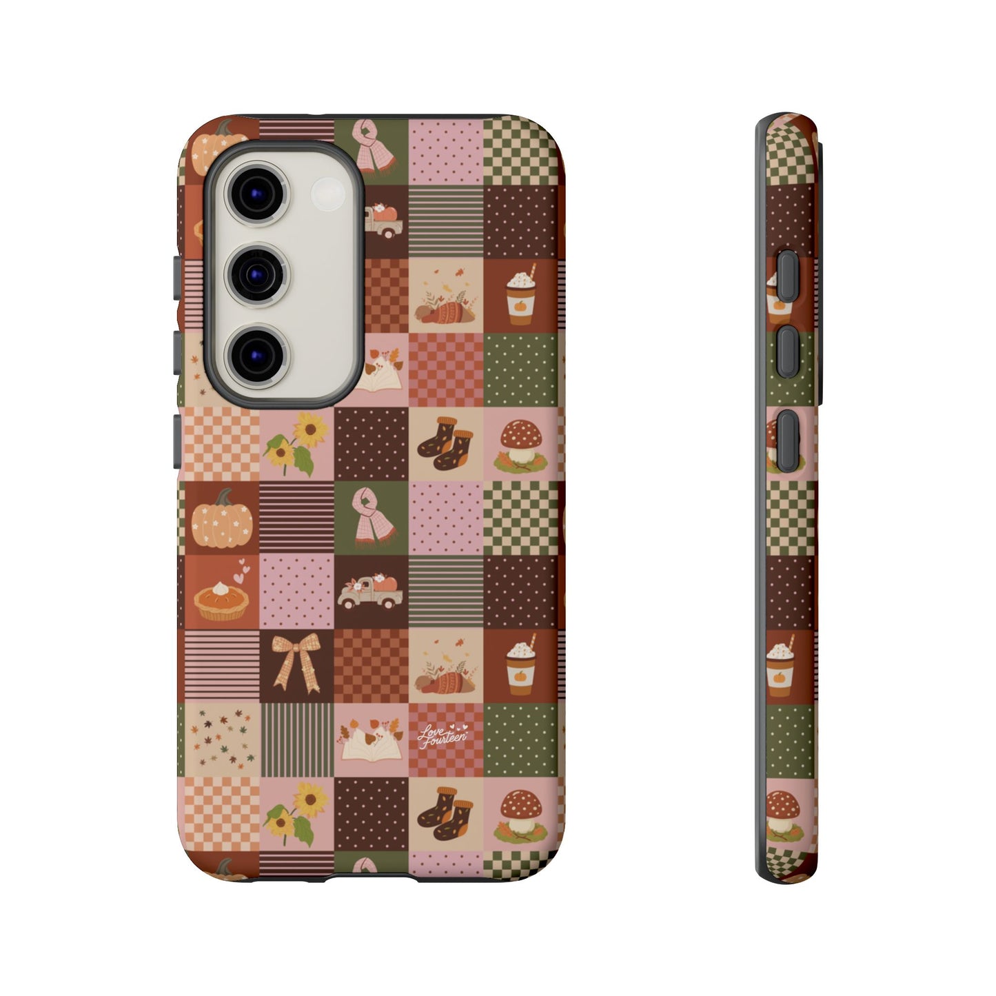 Autumn Patchwork Samsung Galaxy Phone Case - (Free U.S. Shipping)