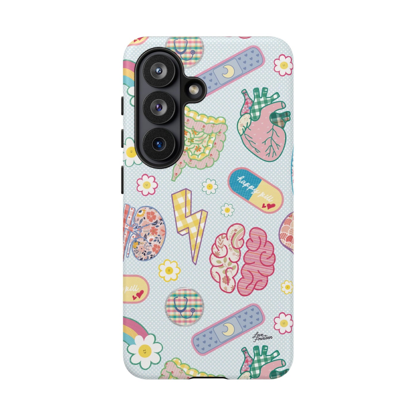 Patchwork Anatomy Samsung Galaxy Phone Case (Free U.S. Shipping)