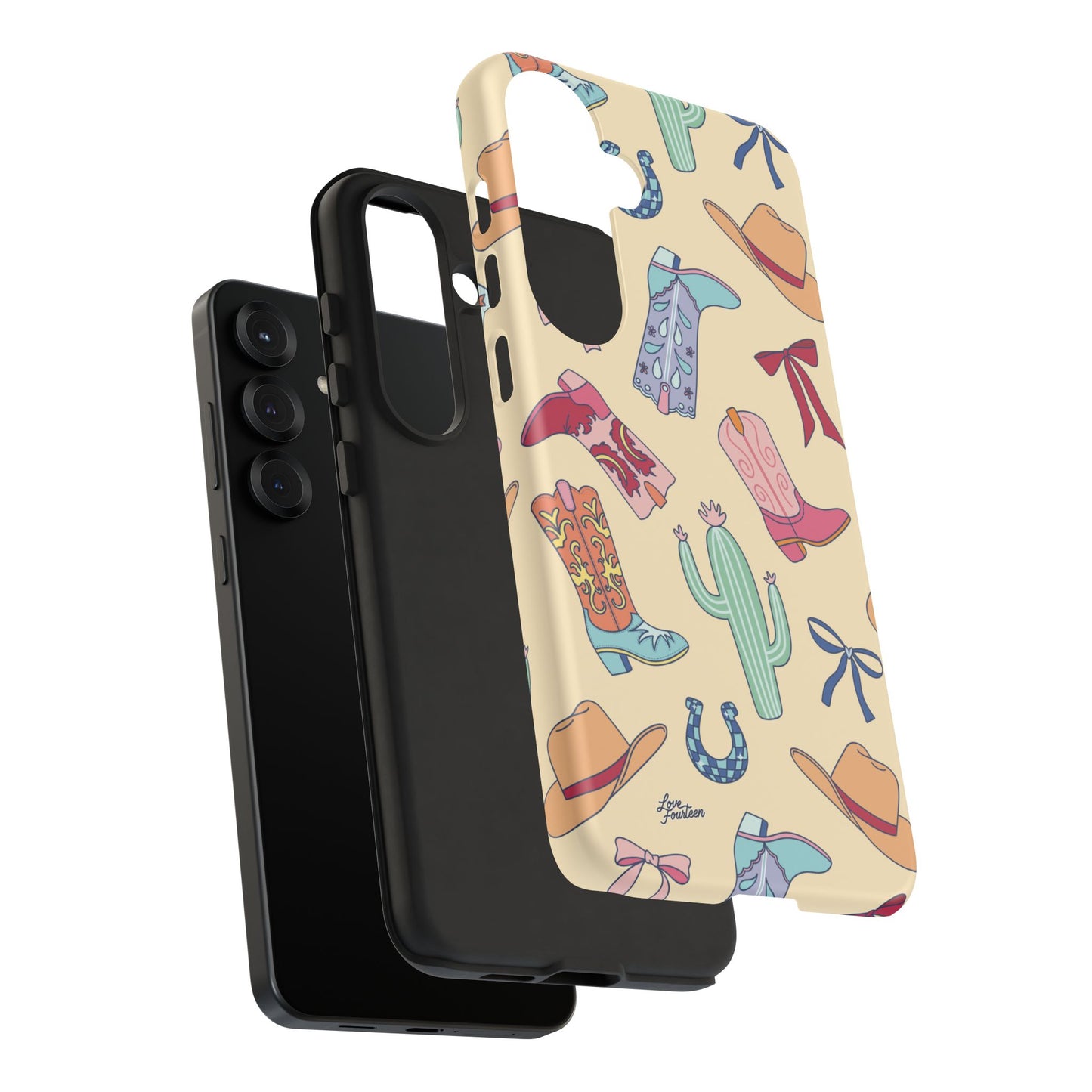 Boots & Bows Samsung Galaxy Phone Case (Free U.S. Shipping)