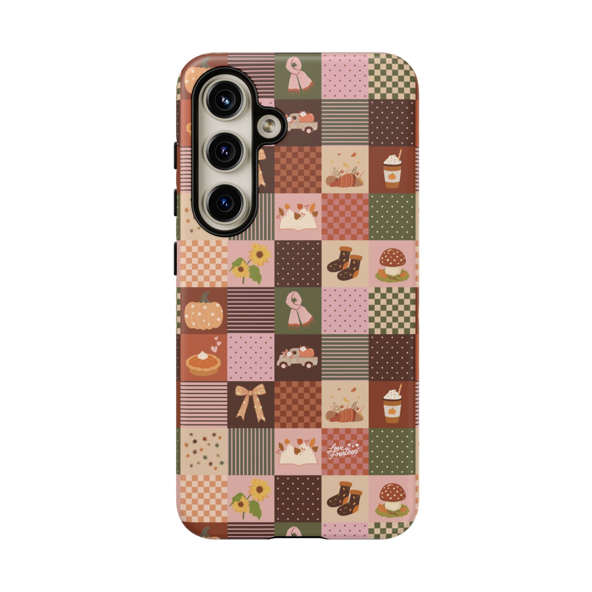 Autumn Patchwork Samsung Galaxy Phone Case - (Free U.S. Shipping)
