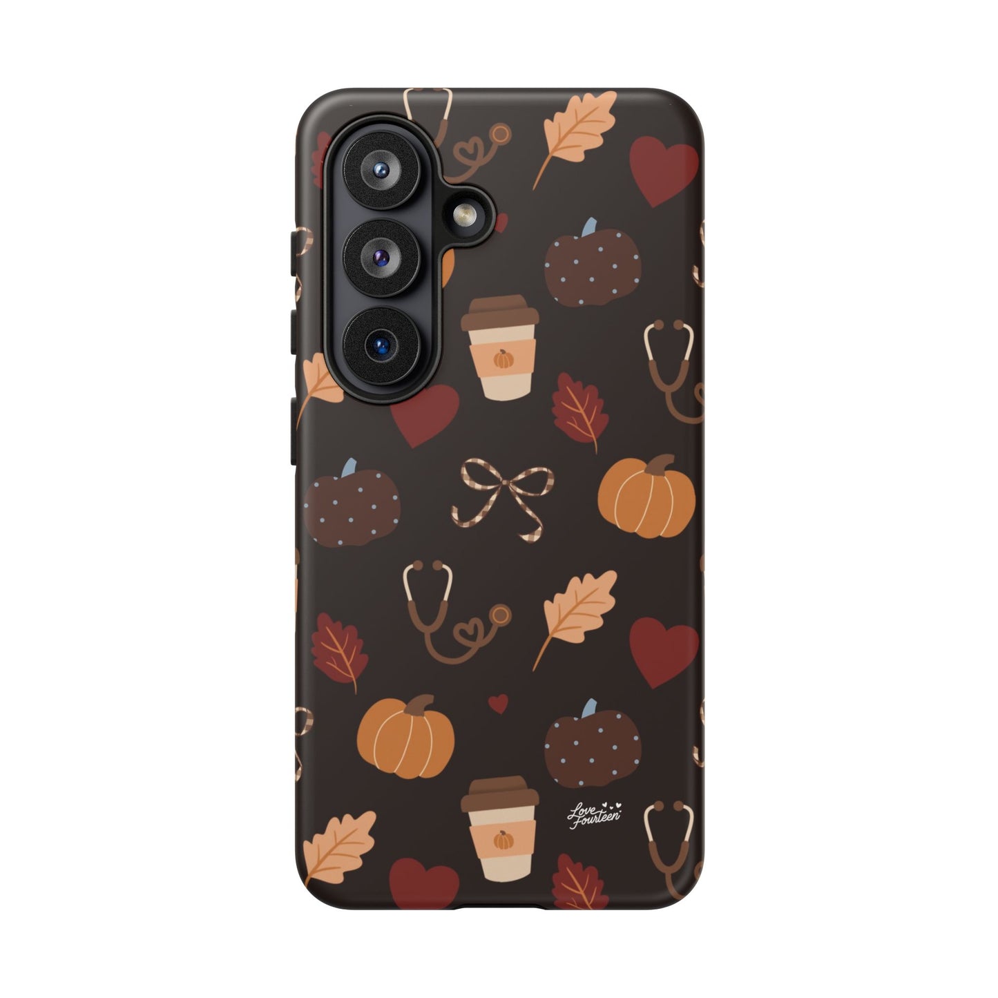 Pumpkin Espresso Samsung Galaxy Phone Case - (Free U.S. Shipping)