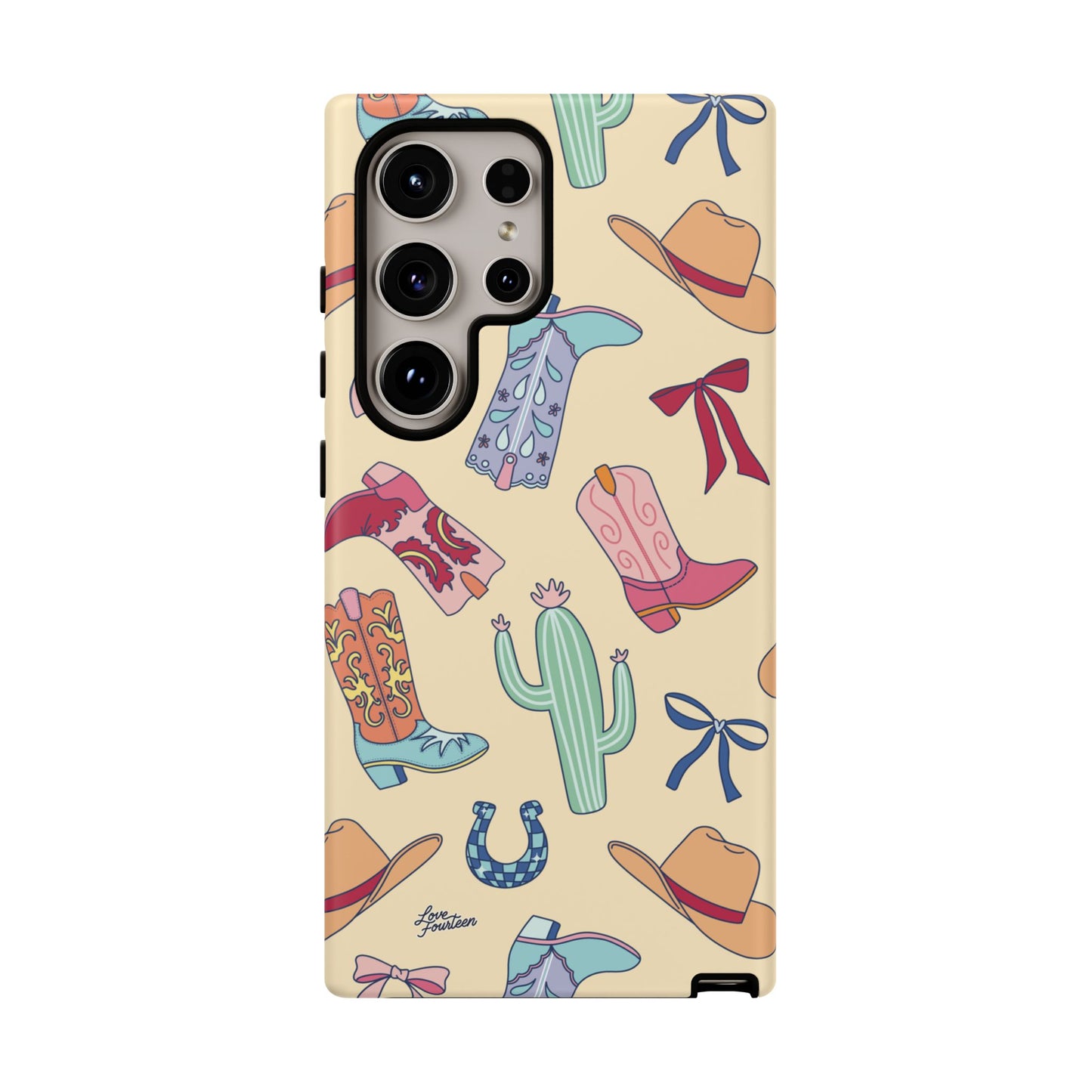 Boots & Bows Samsung Galaxy Phone Case (Free U.S. Shipping)