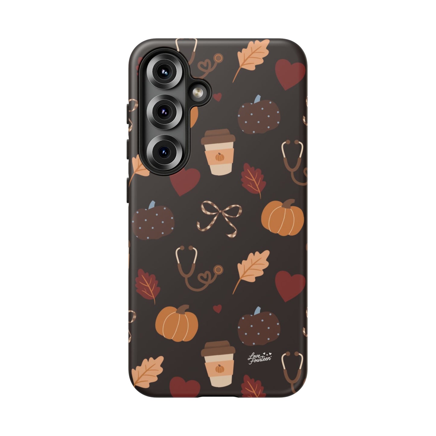 Pumpkin Espresso Samsung Galaxy Phone Case - (Free U.S. Shipping)