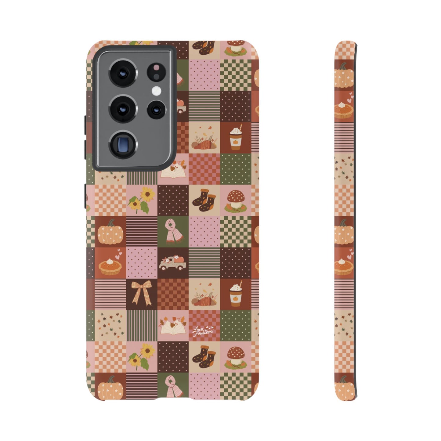 Autumn Patchwork Samsung Galaxy Phone Case - (Free U.S. Shipping)