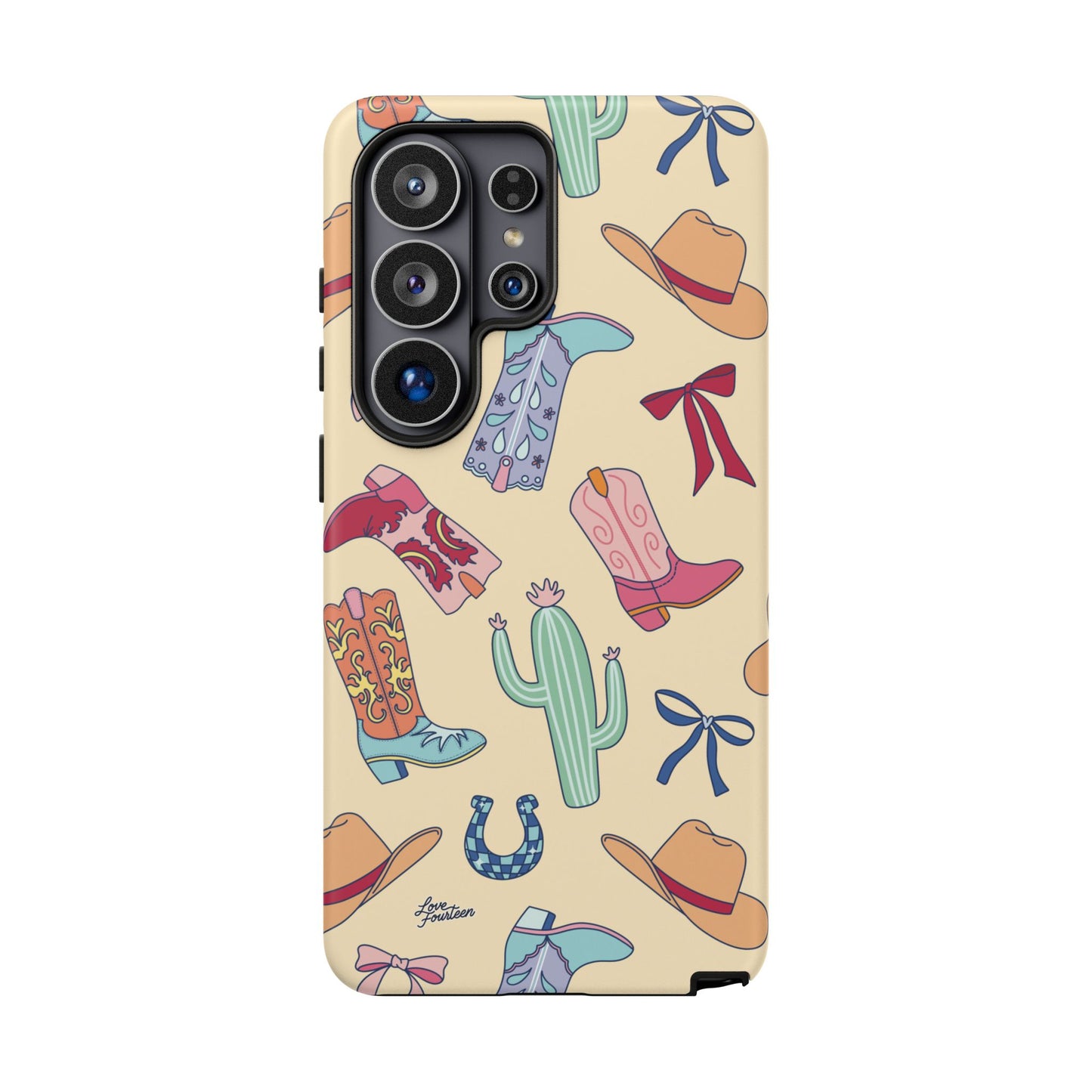 Boots & Bows Samsung Galaxy Phone Case (Free U.S. Shipping)