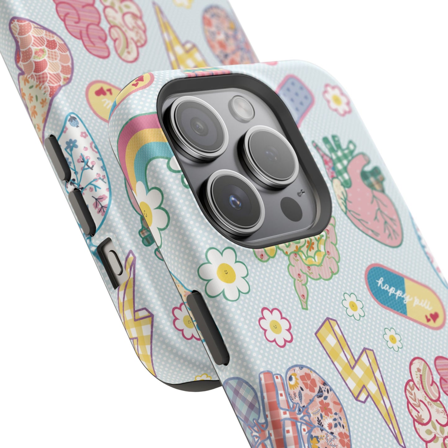 Patchwork Anatomy iPhone Case - Magnetic Tough Case (Free U.S. Shipping)