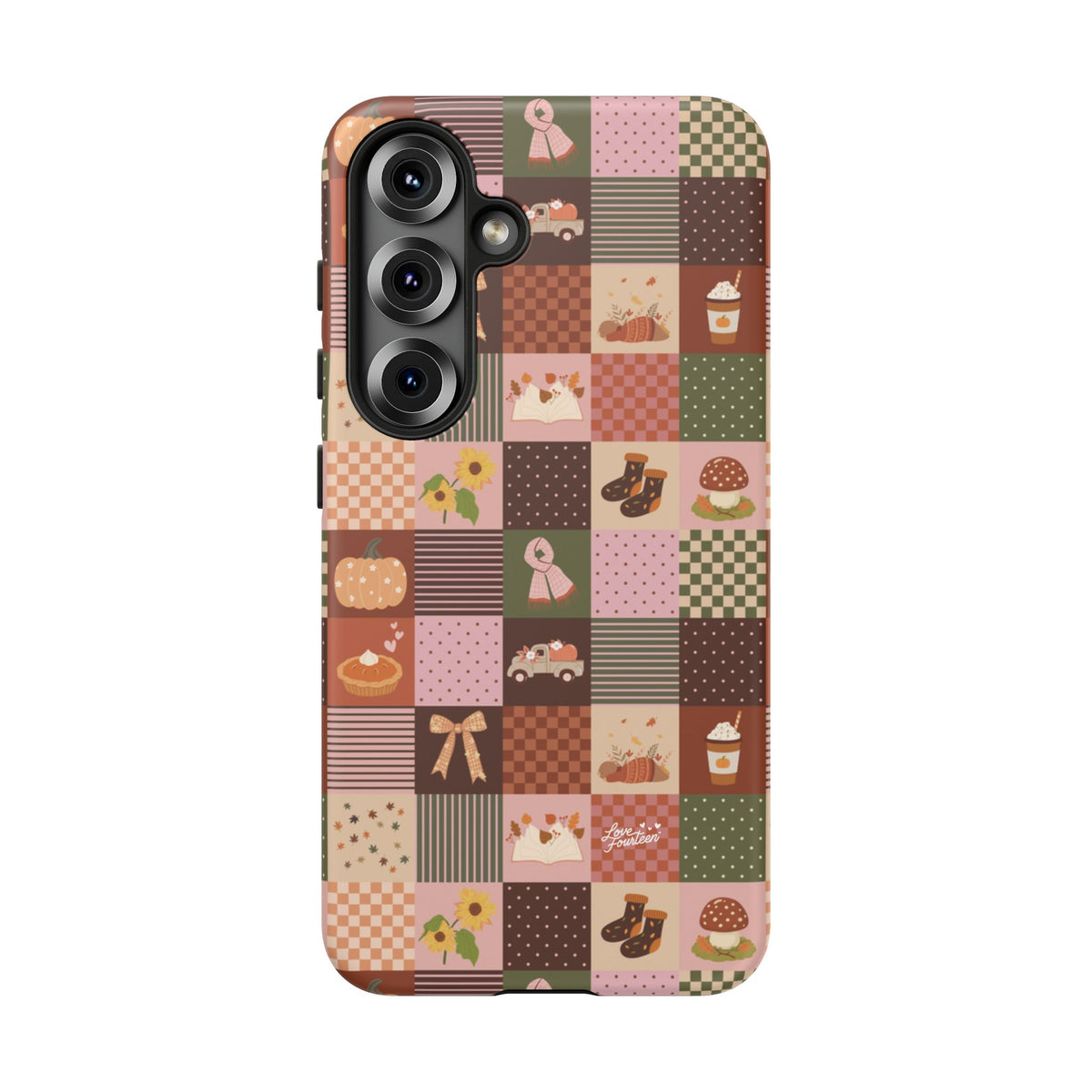 Autumn Patchwork Samsung Galaxy Phone Case - (Free U.S. Shipping)