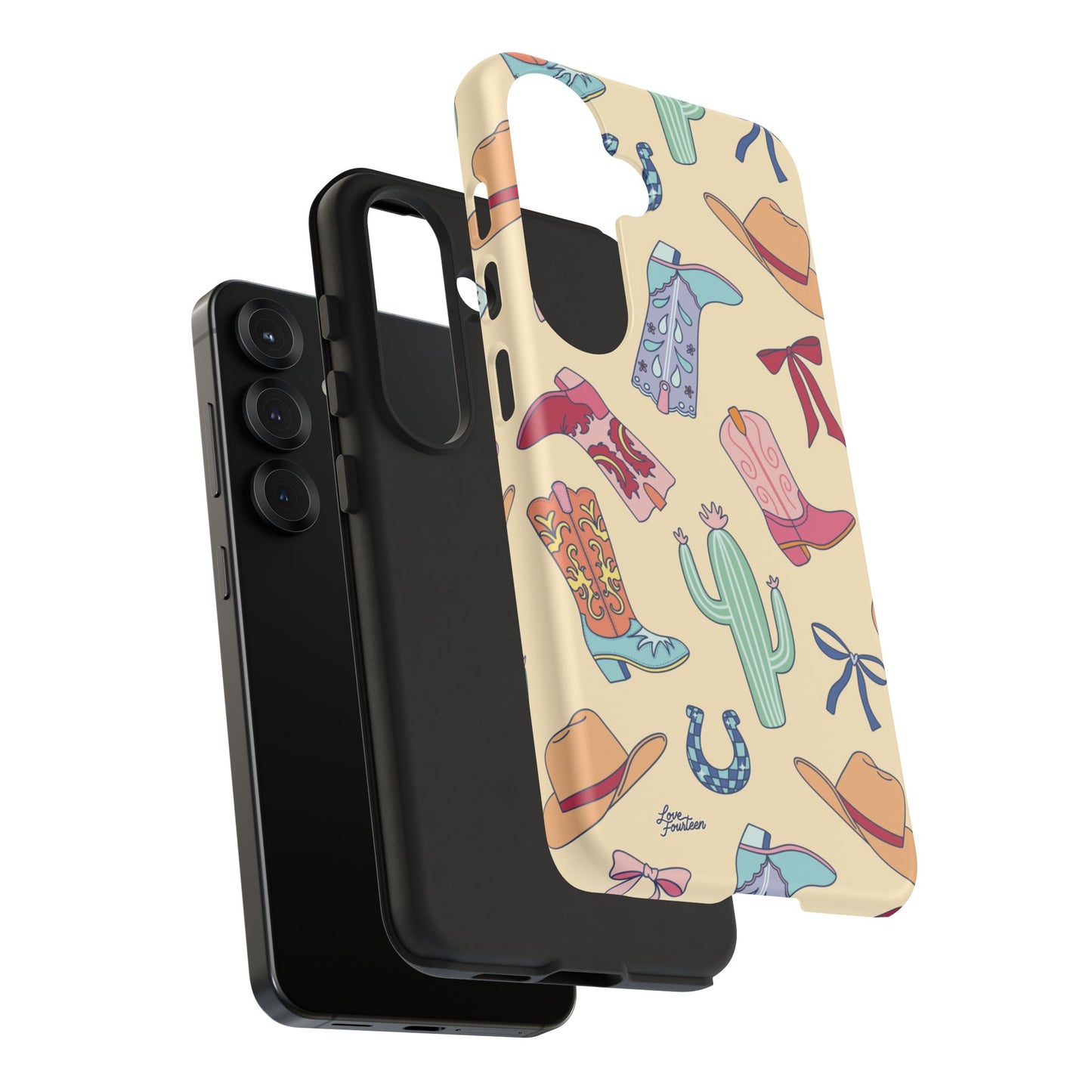Boots & Bows Samsung Galaxy Phone Case (Free U.S. Shipping)