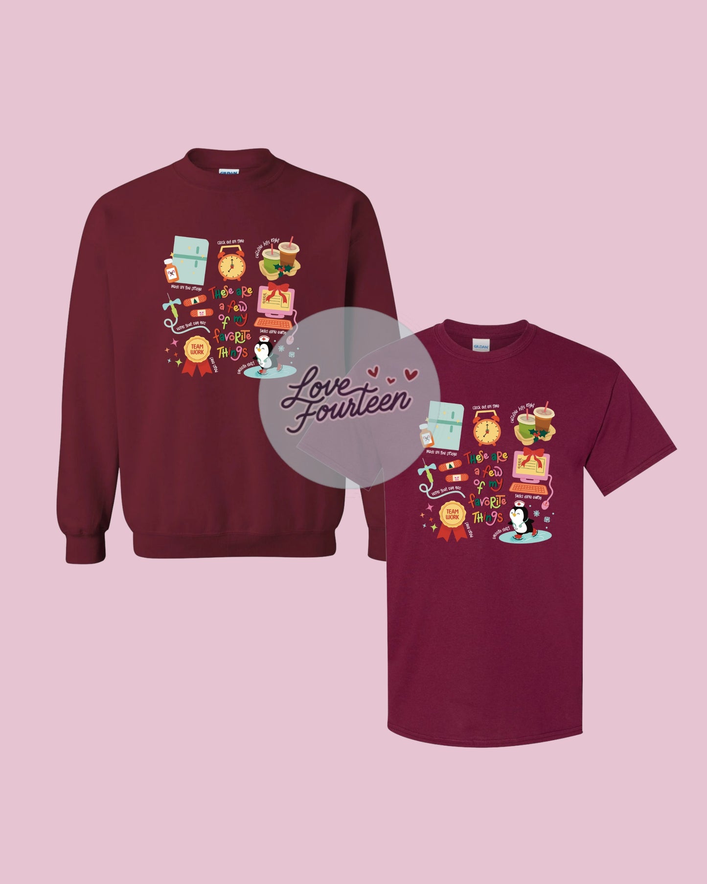 Favorite Things (T-Shirt & Crewneck)