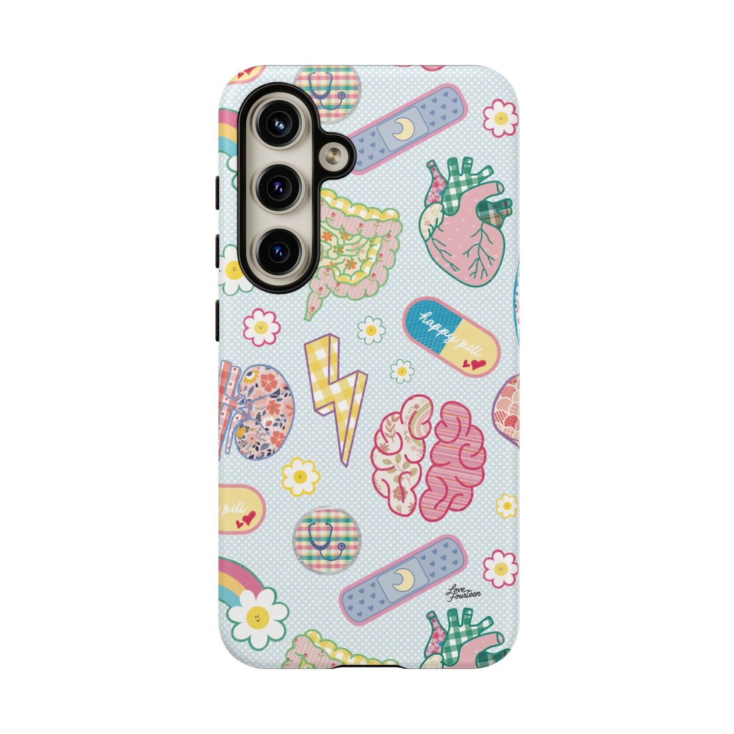 Patchwork Anatomy Samsung Galaxy Phone Case (Free U.S. Shipping)