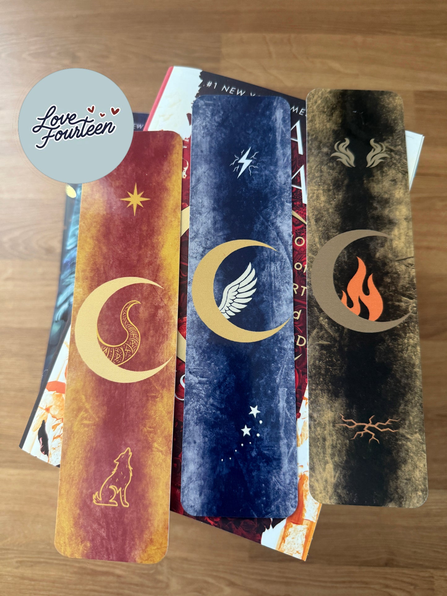 Fantasy Moon & Magic Bookmark Set