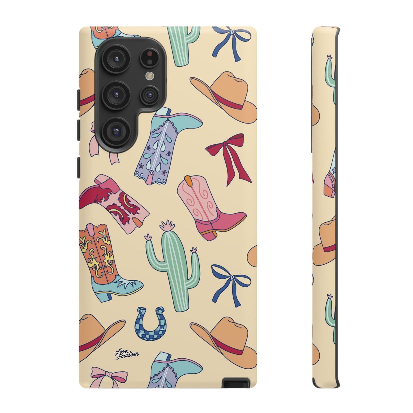 Boots & Bows Samsung Galaxy Phone Case (Free U.S. Shipping)