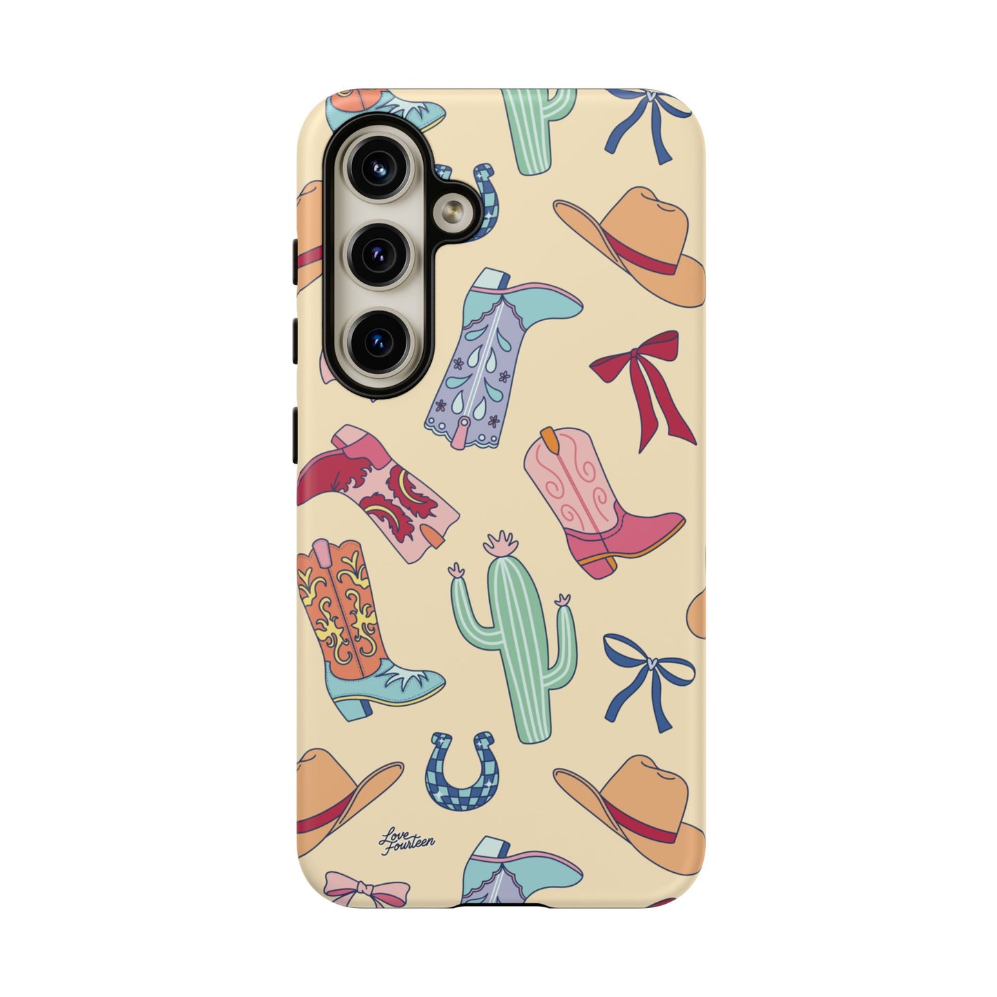 Boots & Bows Samsung Galaxy Phone Case (Free U.S. Shipping)