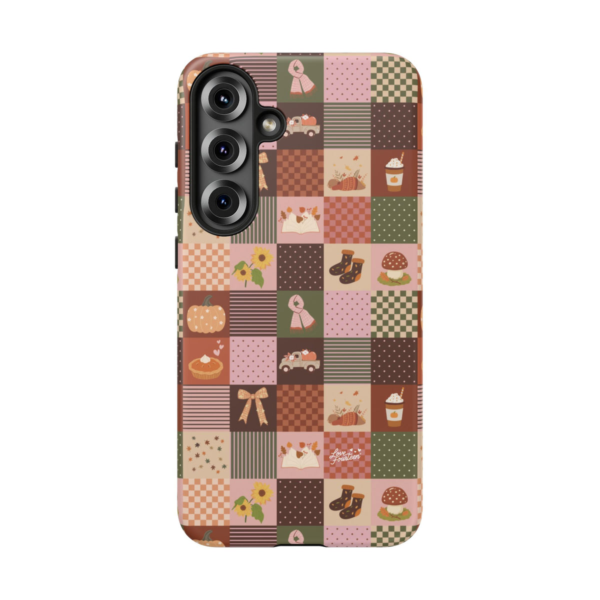Autumn Patchwork Samsung Galaxy Phone Case - (Free U.S. Shipping)