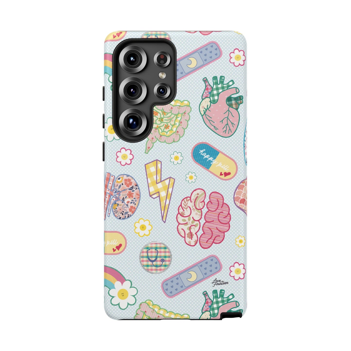 Patchwork Anatomy Samsung Galaxy Phone Case (Free U.S. Shipping)