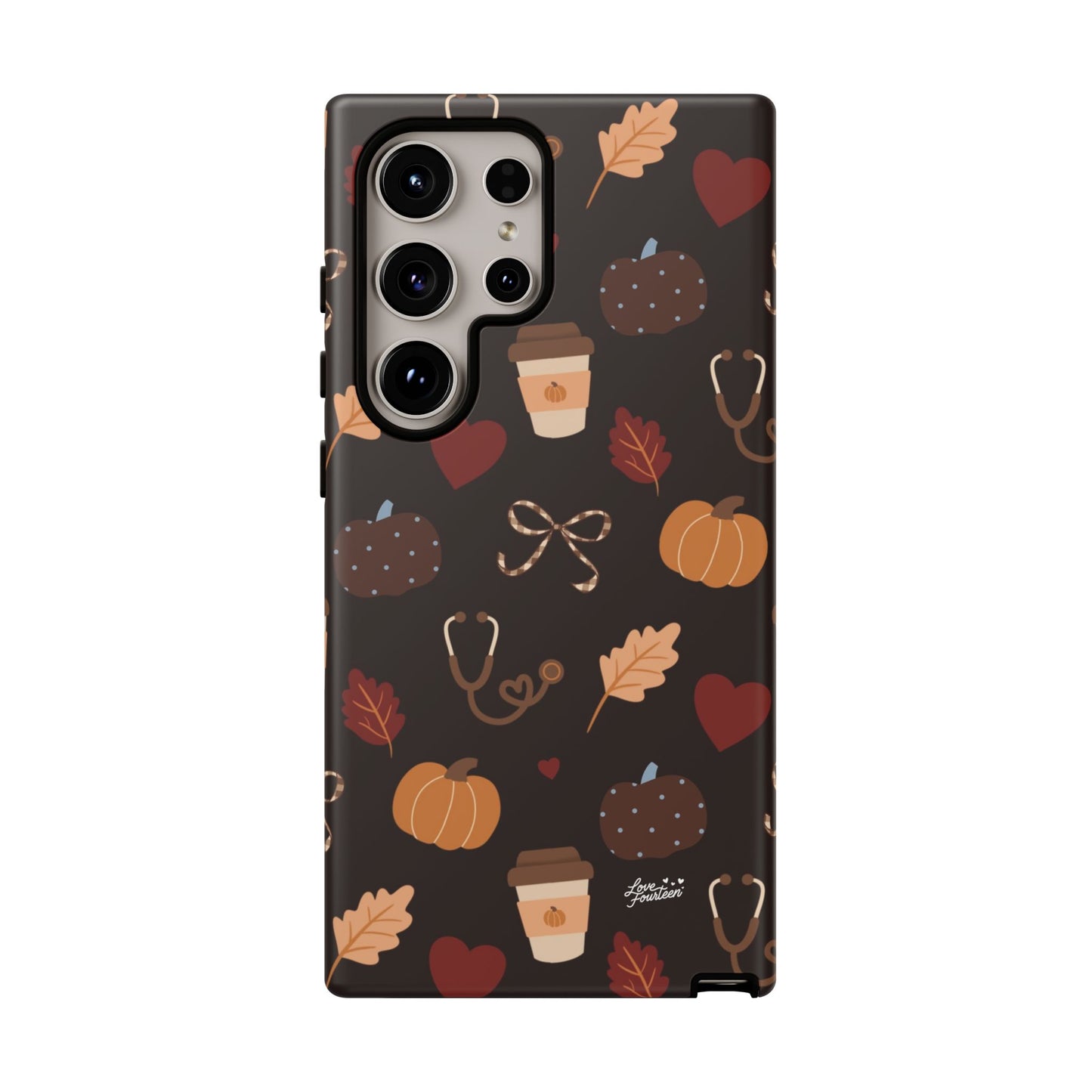 Pumpkin Espresso Samsung Galaxy Phone Case - (Free U.S. Shipping)