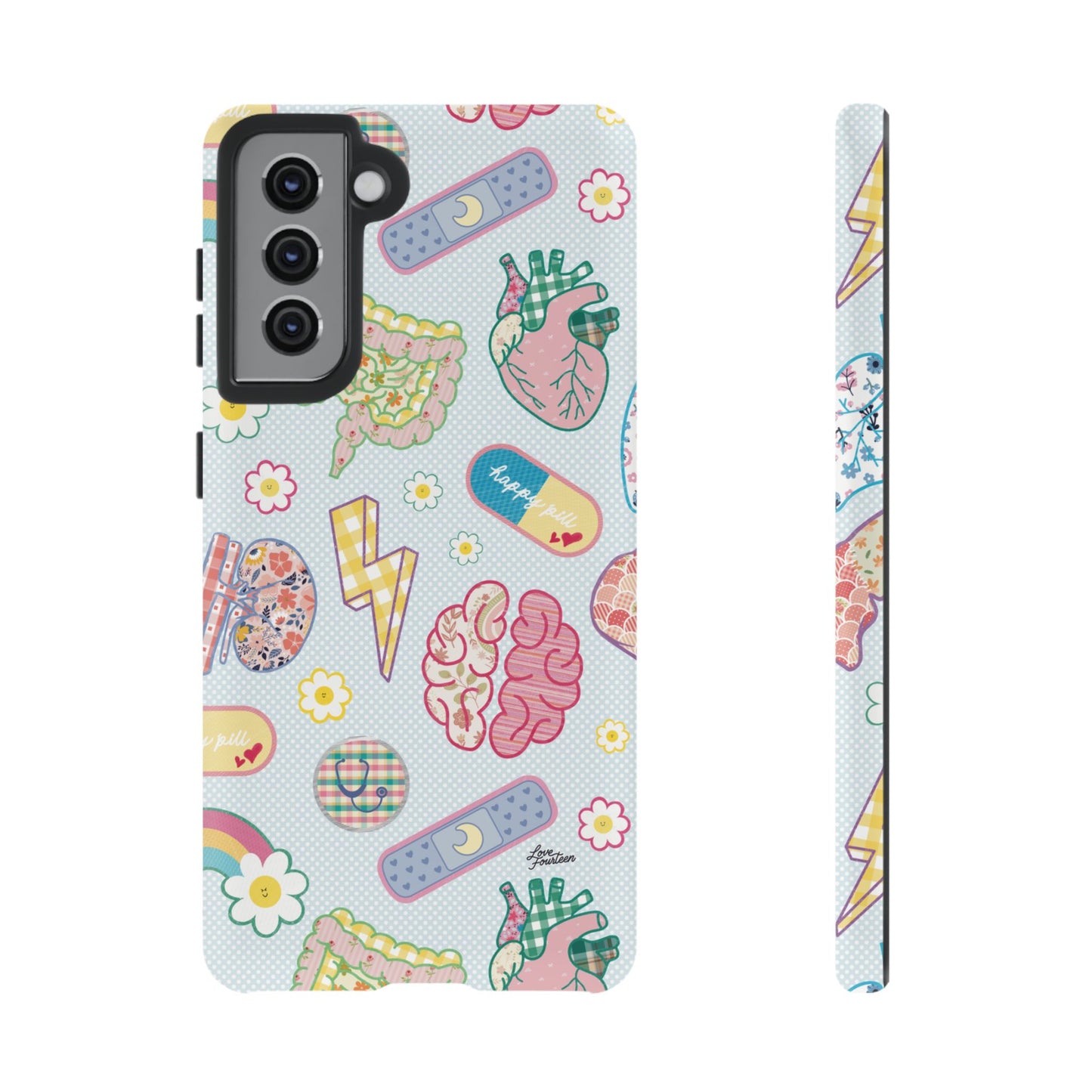 Patchwork Anatomy Samsung Galaxy Phone Case (Free U.S. Shipping)