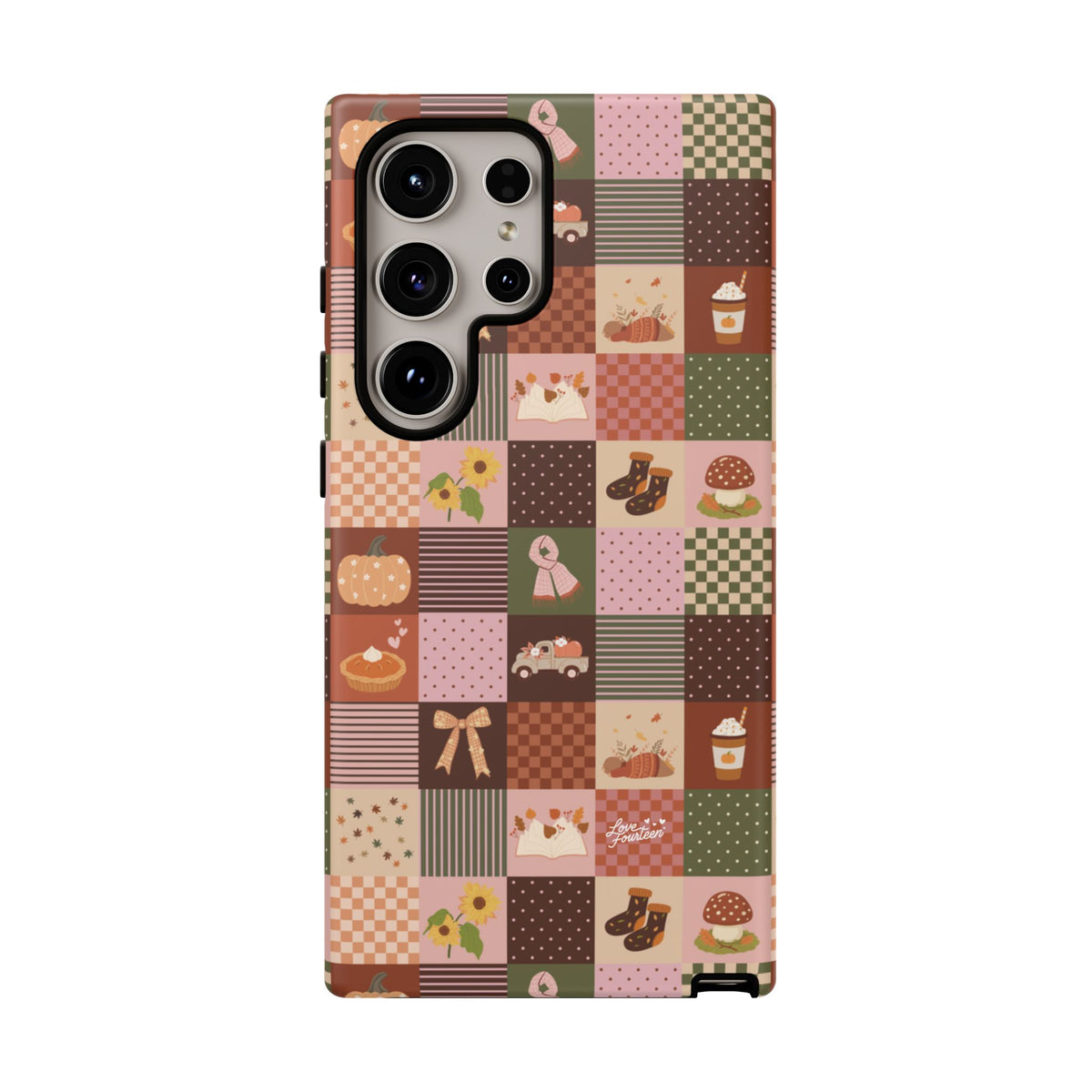 Autumn Patchwork Samsung Galaxy Phone Case - (Free U.S. Shipping)
