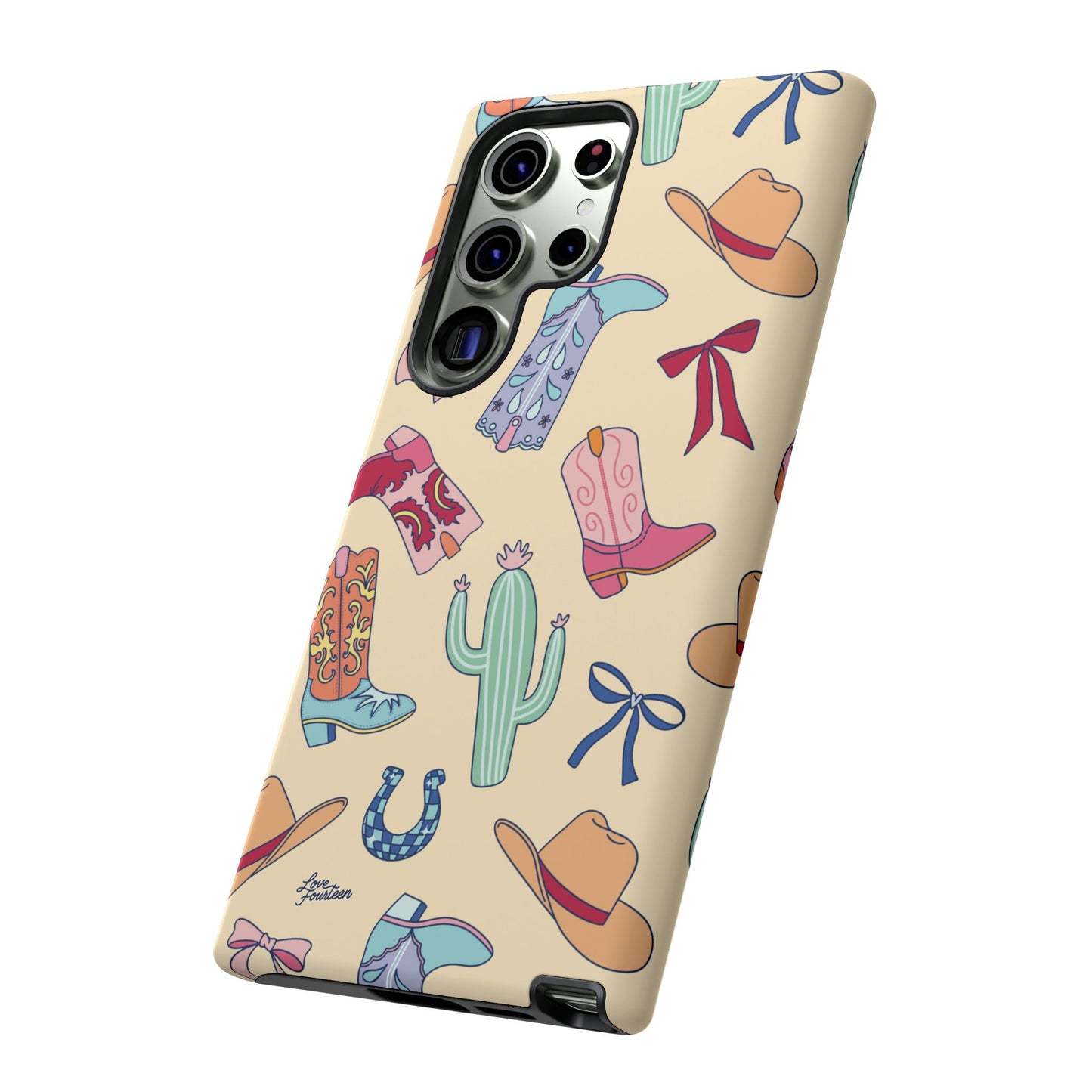 Boots & Bows Samsung Galaxy Phone Case (Free U.S. Shipping)