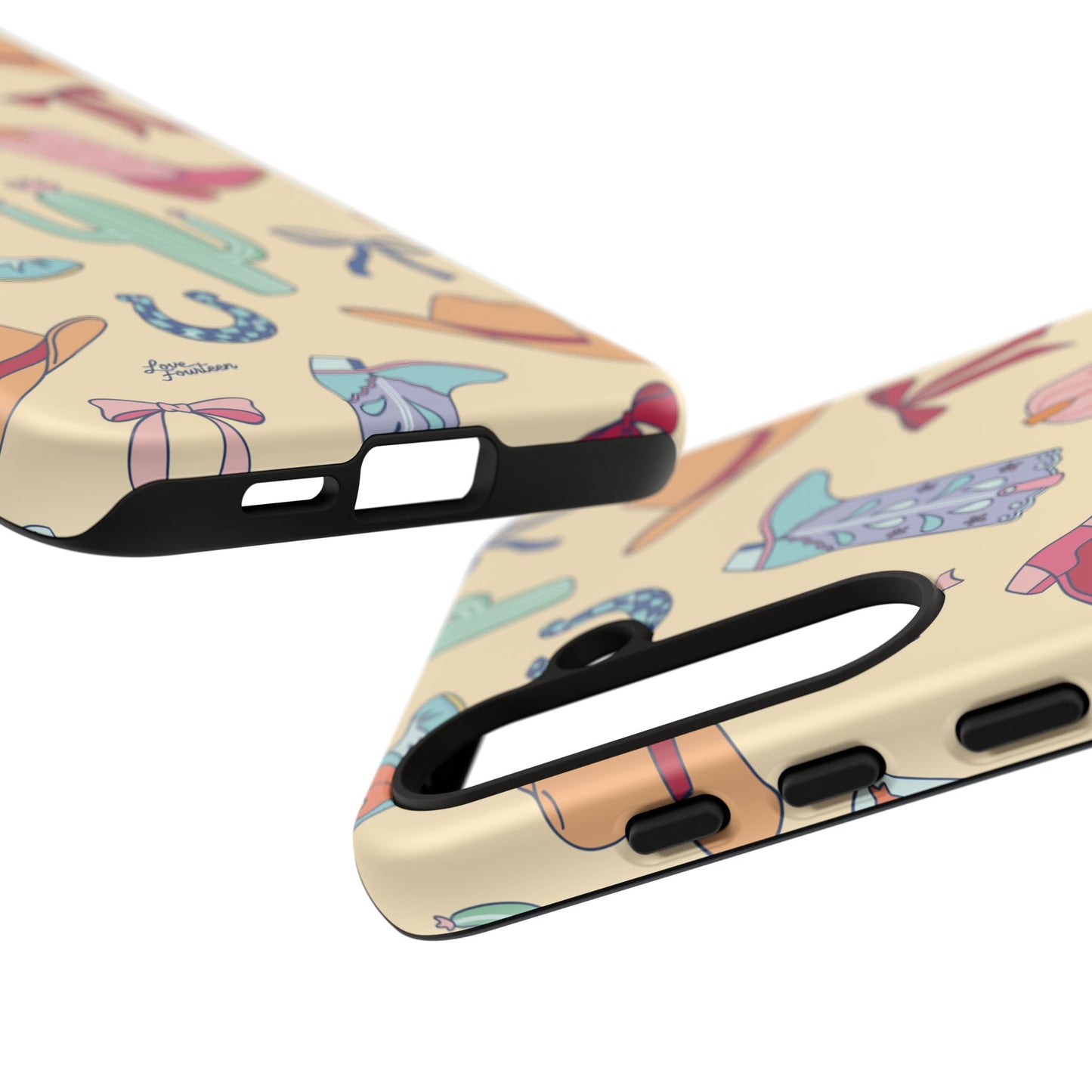 Boots & Bows Samsung Galaxy Phone Case (Free U.S. Shipping)