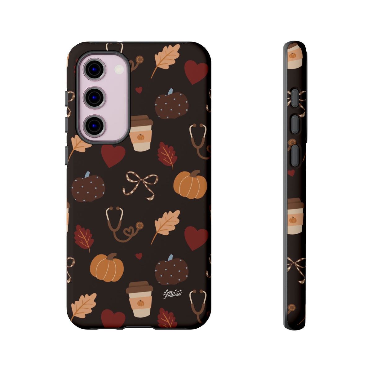 Pumpkin Espresso Samsung Galaxy Phone Case - (Free U.S. Shipping)