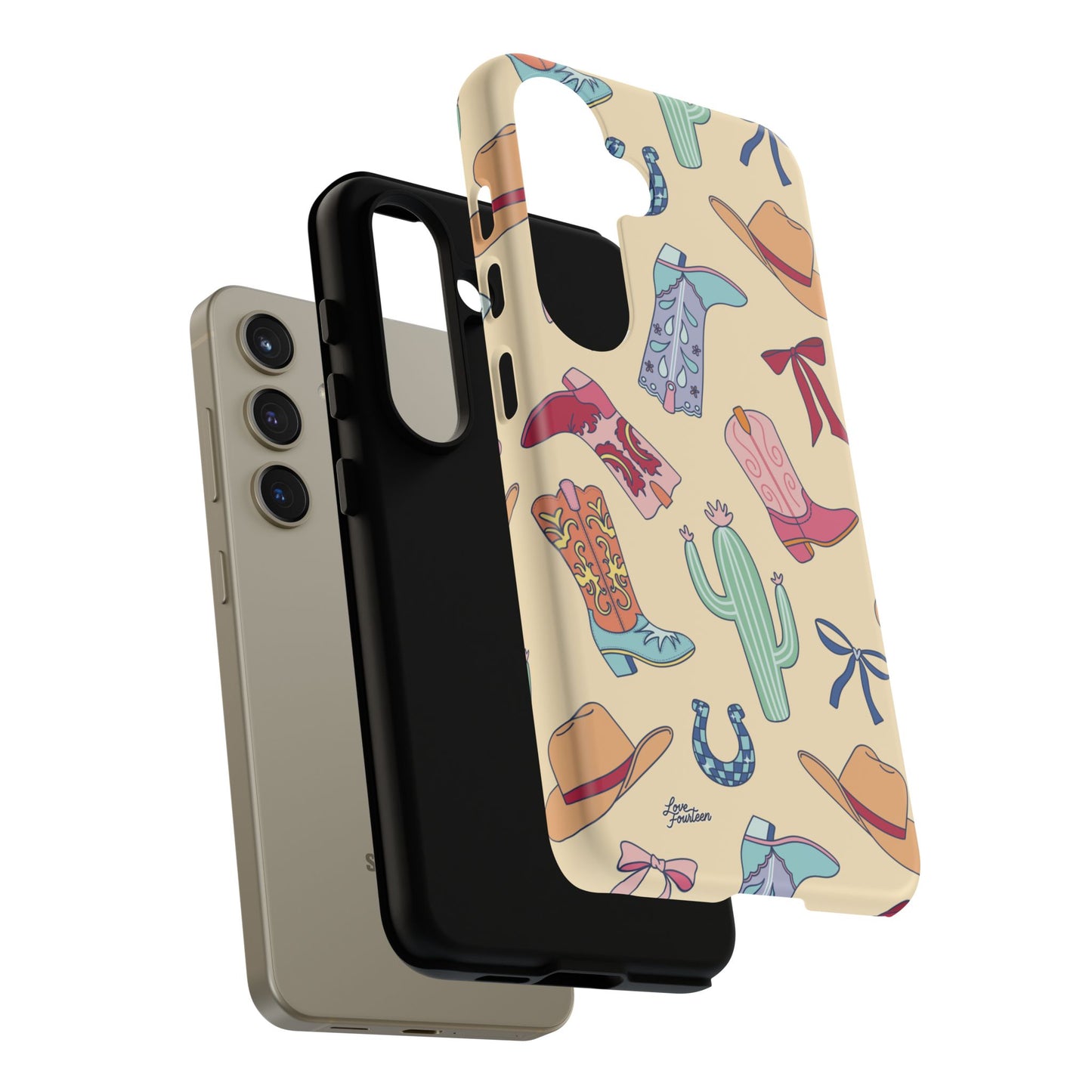 Boots & Bows Samsung Galaxy Phone Case (Free U.S. Shipping)