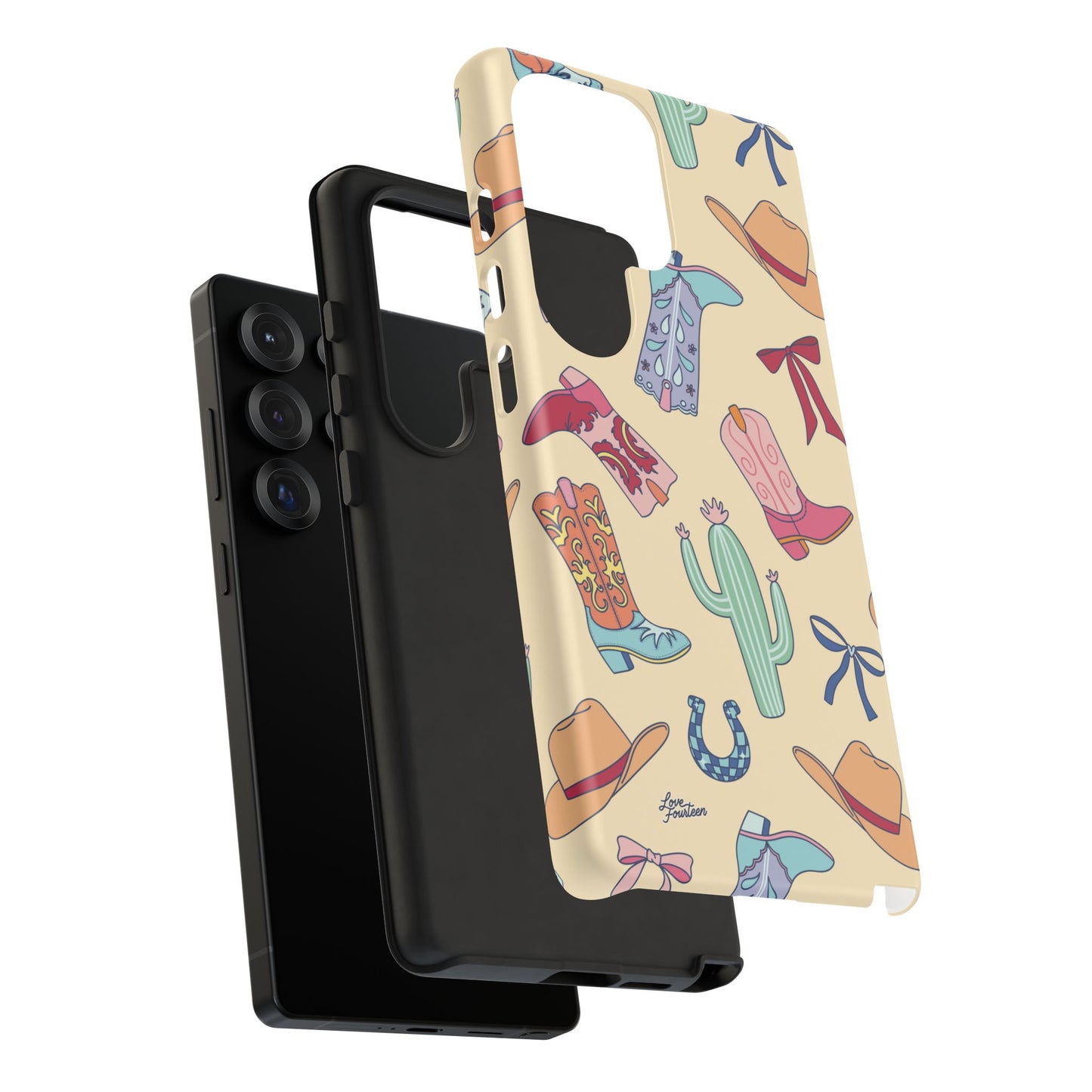 Boots & Bows Samsung Galaxy Phone Case (Free U.S. Shipping)