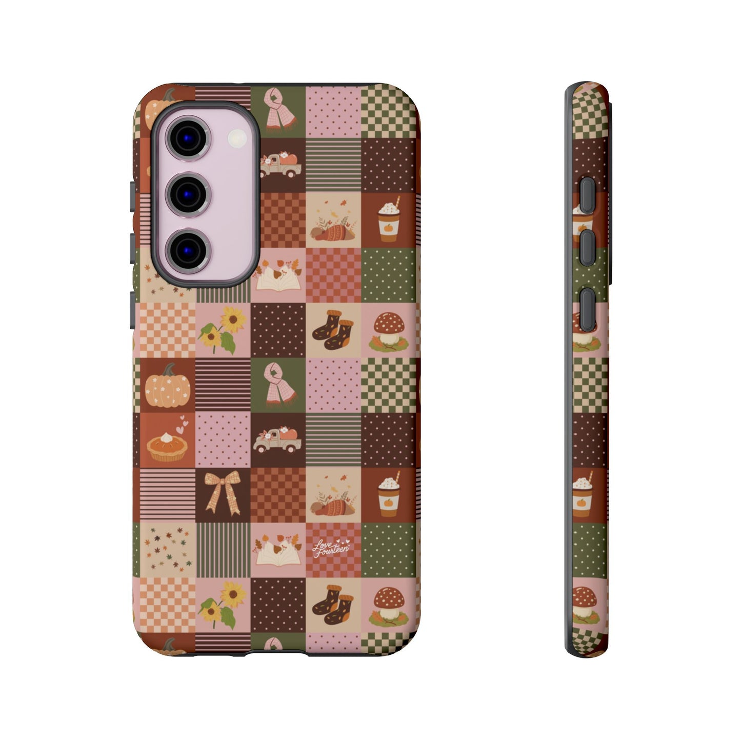 Autumn Patchwork Samsung Galaxy Phone Case - (Free U.S. Shipping)