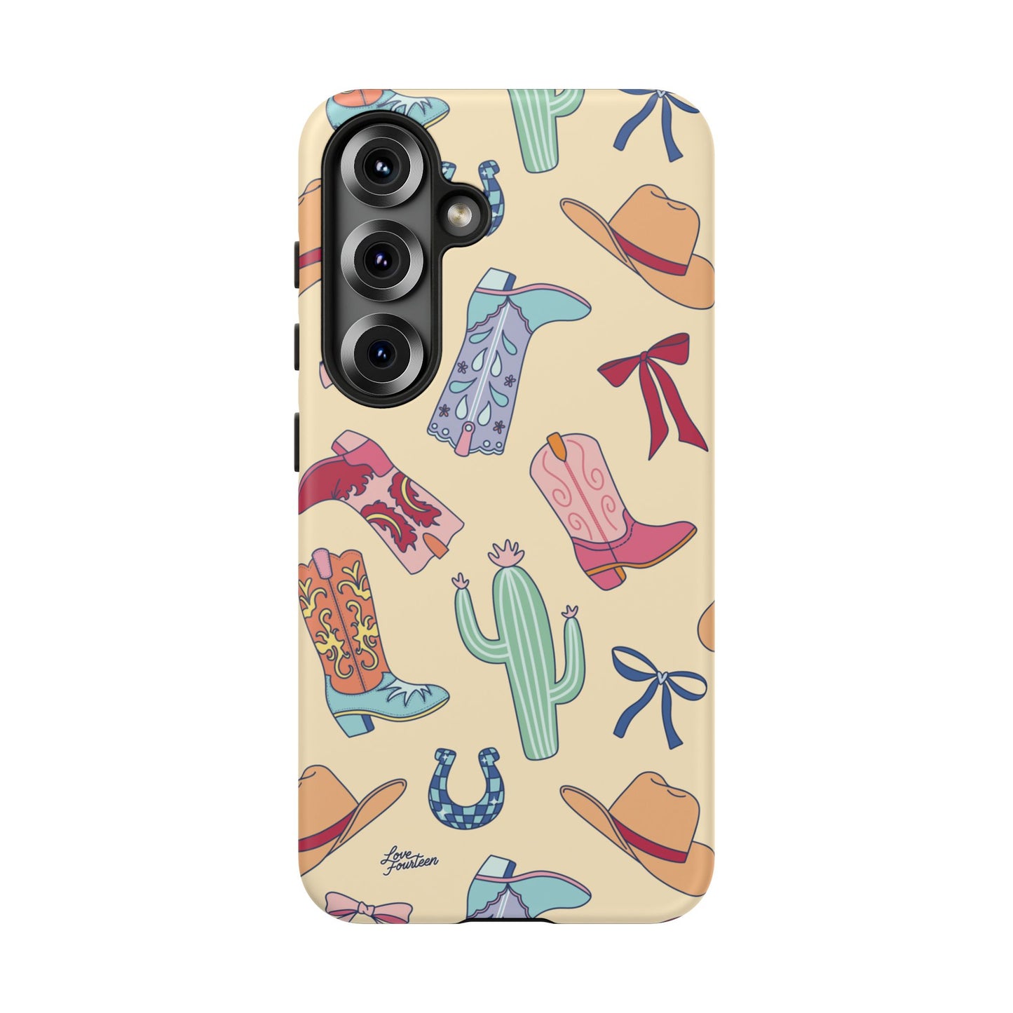 Boots & Bows Samsung Galaxy Phone Case (Free U.S. Shipping)