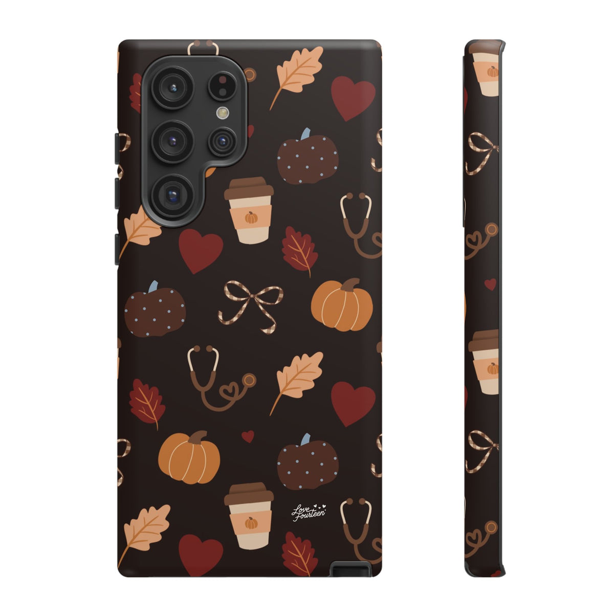 Pumpkin Espresso Samsung Galaxy Phone Case - (Free U.S. Shipping)