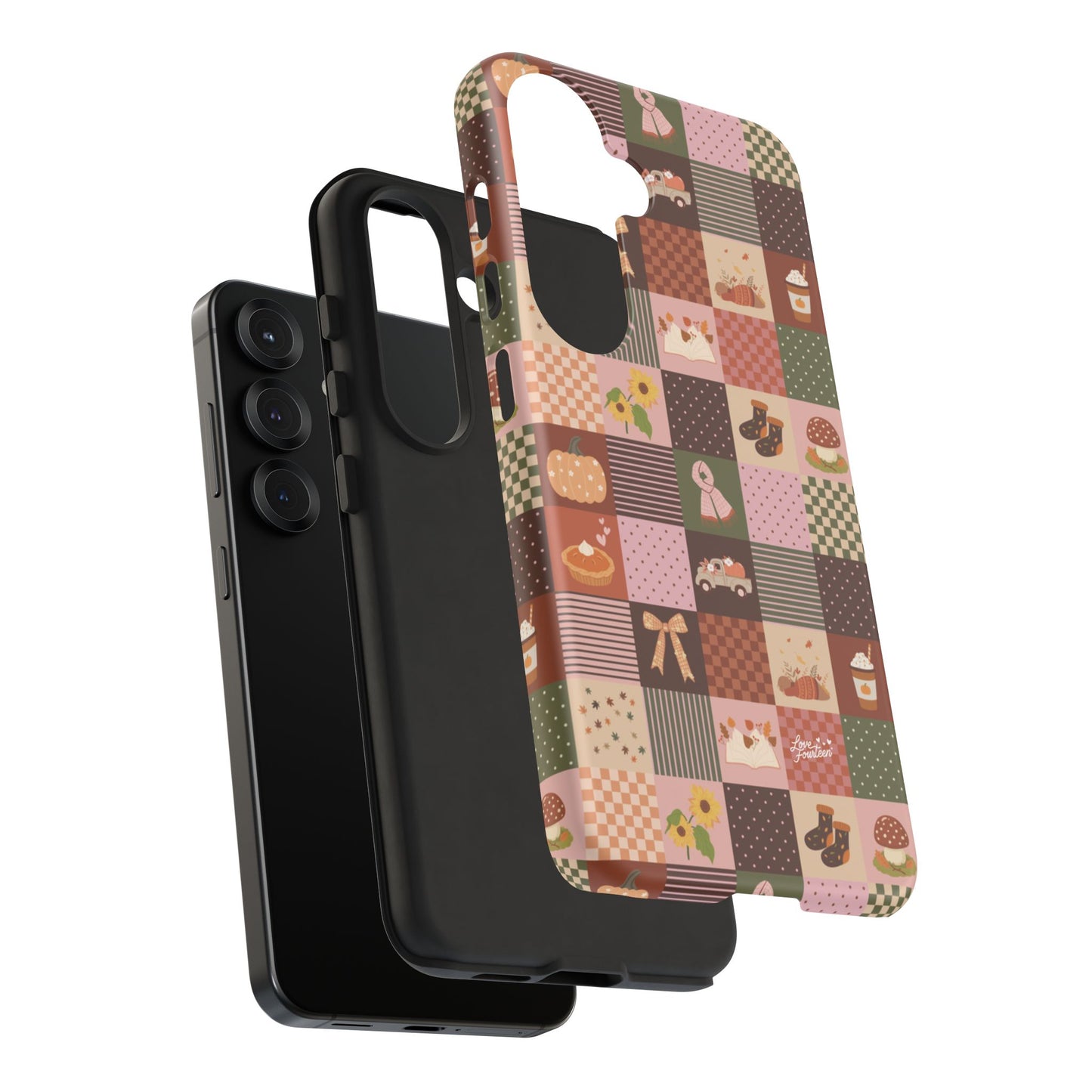 Autumn Patchwork Samsung Galaxy Phone Case - (Free U.S. Shipping)