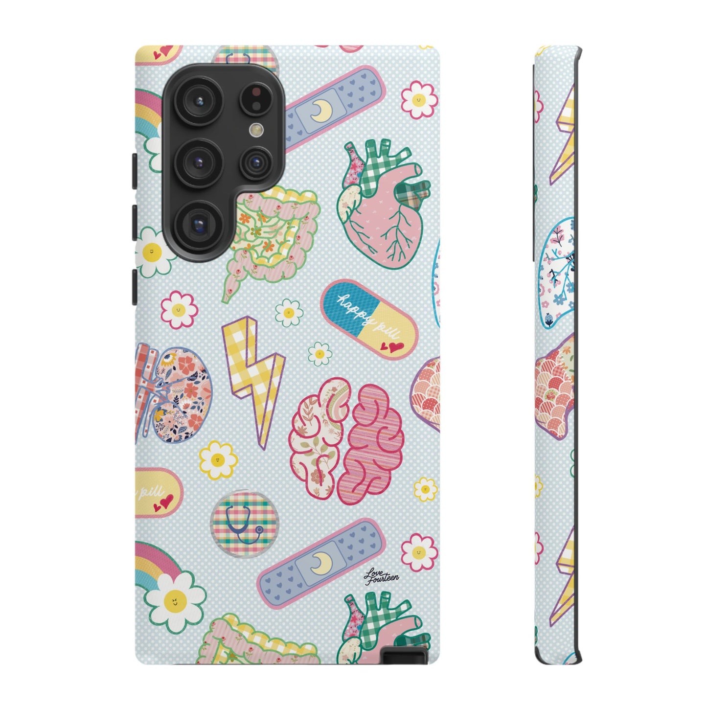 Patchwork Anatomy Samsung Galaxy Phone Case (Free U.S. Shipping)