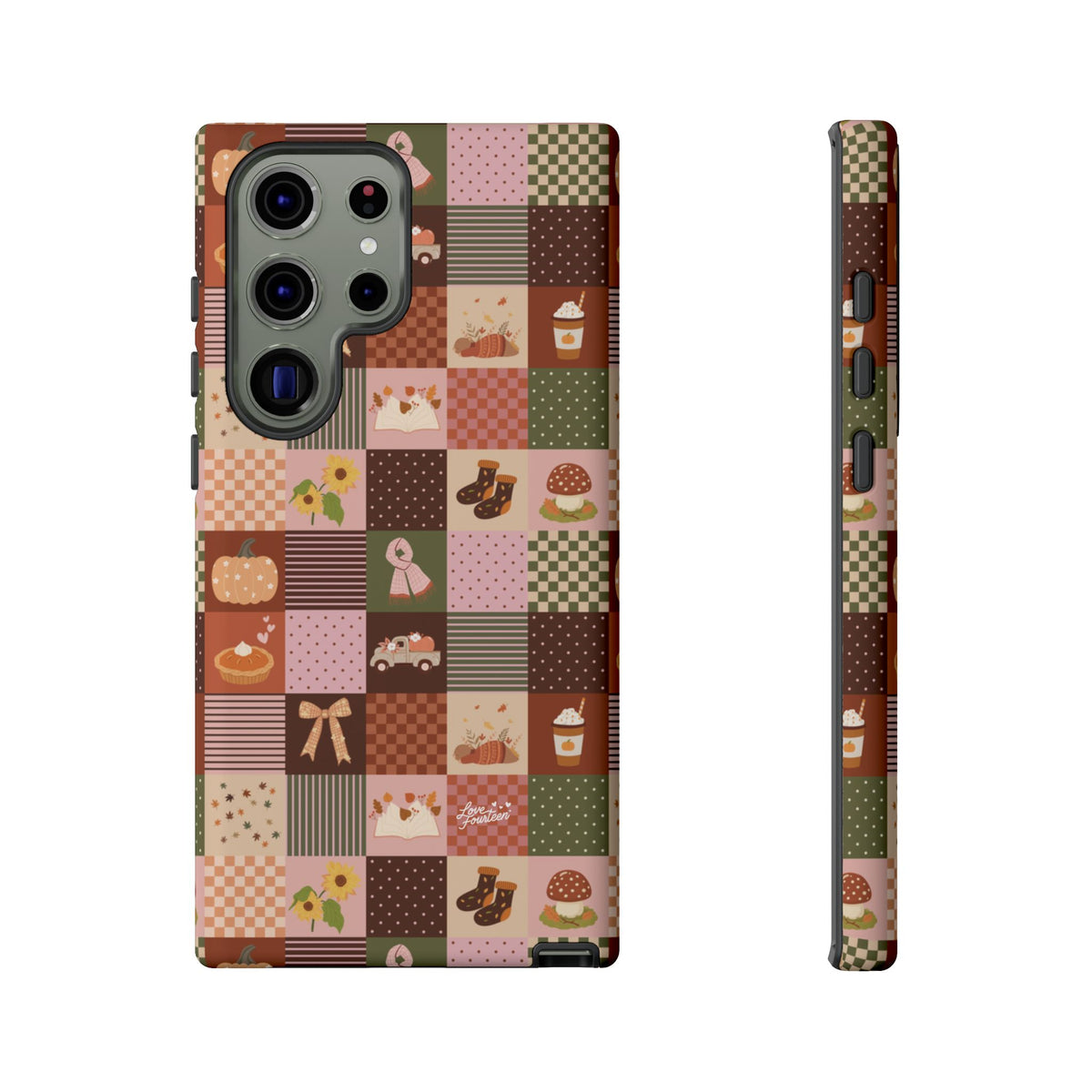 Autumn Patchwork Samsung Galaxy Phone Case - (Free U.S. Shipping)