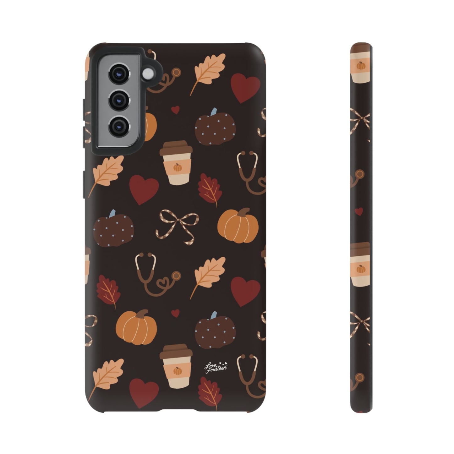 Pumpkin Espresso Samsung Galaxy Phone Case - (Free U.S. Shipping)