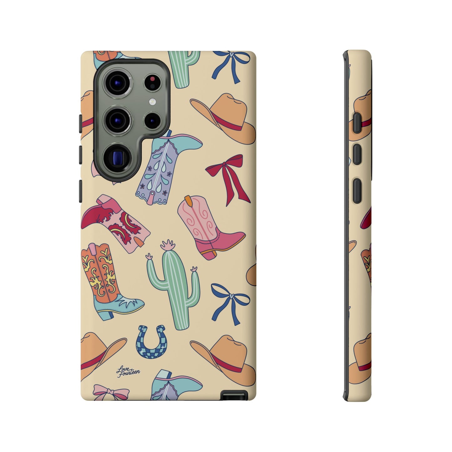 Boots & Bows Samsung Galaxy Phone Case (Free U.S. Shipping)
