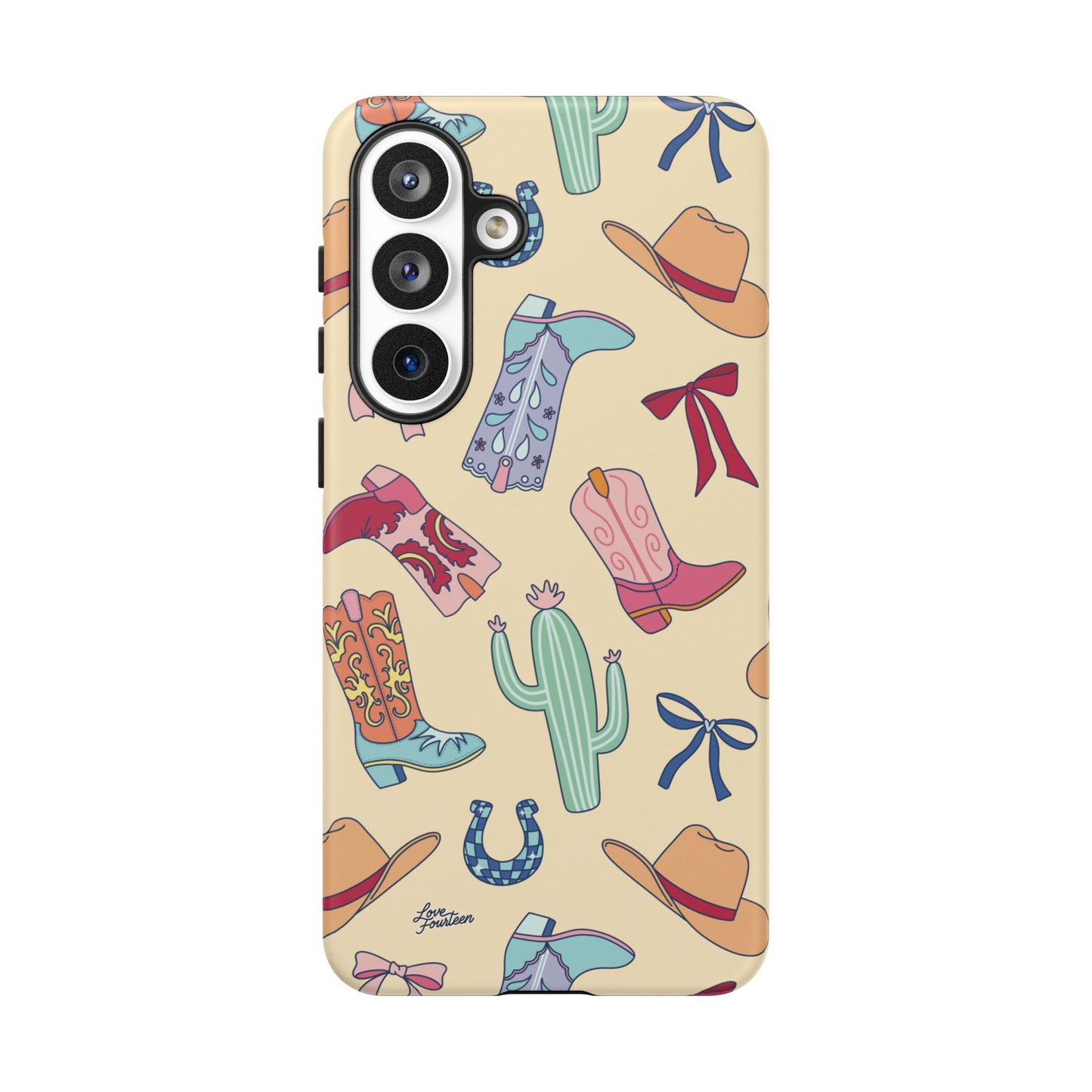 Boots & Bows Samsung Galaxy Phone Case (Free U.S. Shipping)
