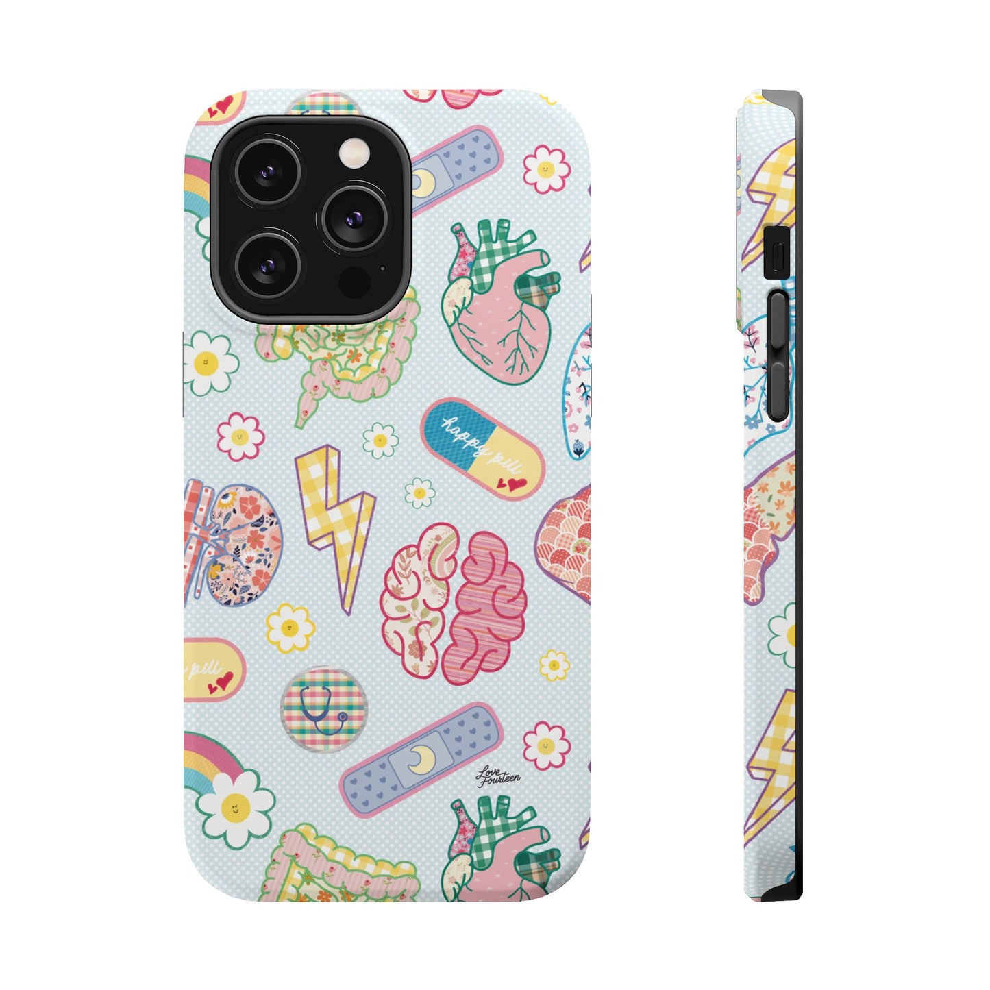 Patchwork Anatomy iPhone Case - Magnetic Tough Case (Free U.S. Shipping)