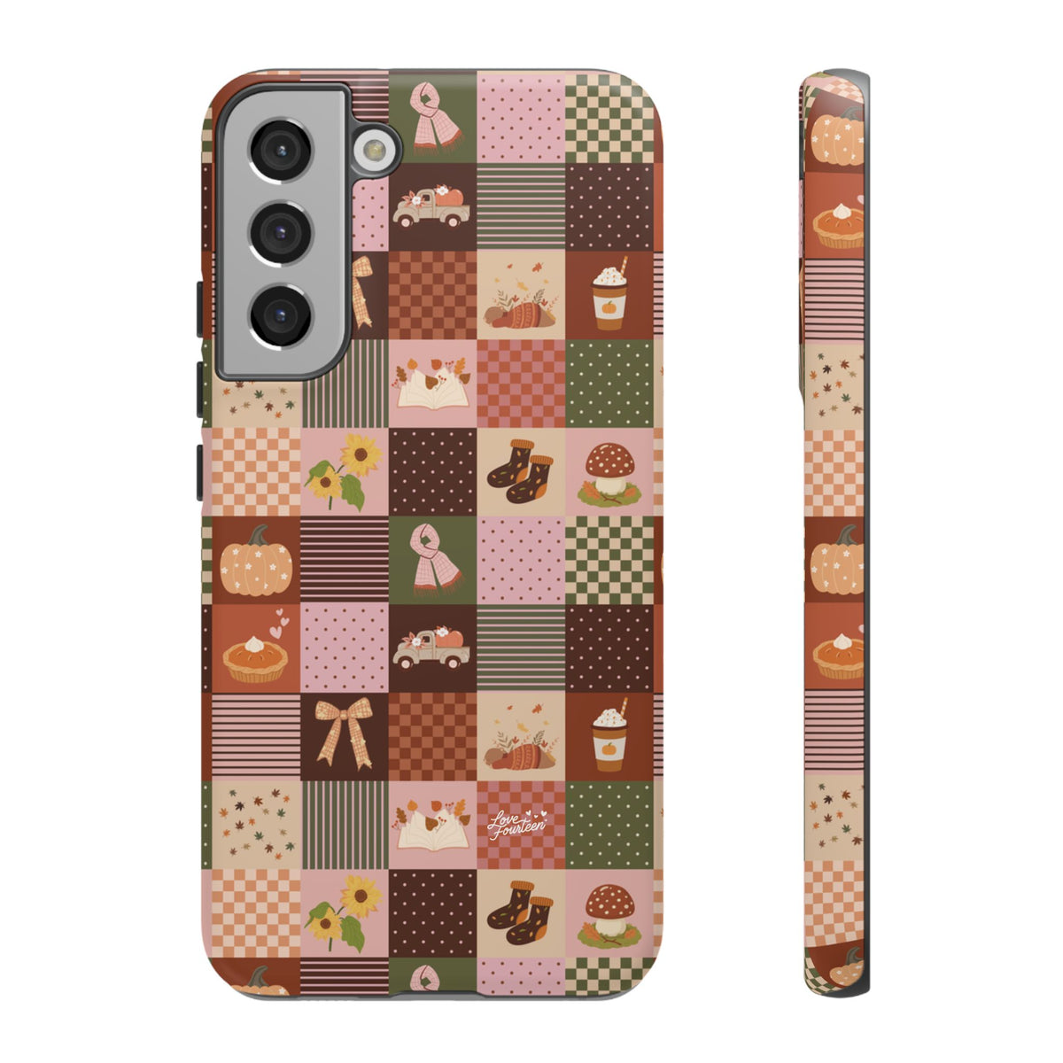Autumn Patchwork Samsung Galaxy Phone Case - (Free U.S. Shipping)